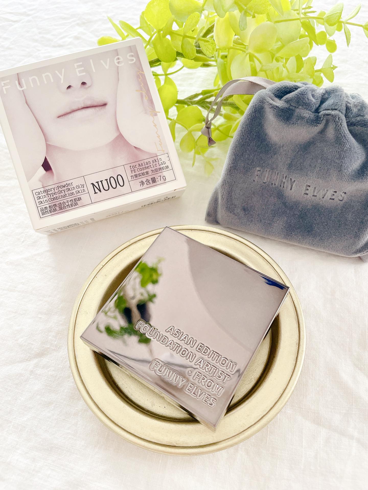 ソフトマットプレストパウダー/FUNNY ELVES方里/プレストパウダーを使ったクチコミ（1枚目）