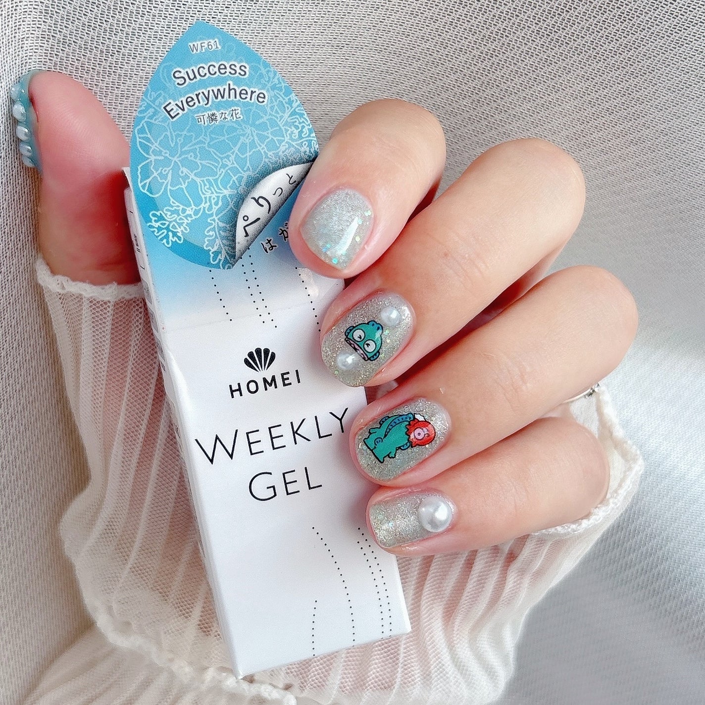 HOMEI ウィークリージェル/HOMEI/ジェルネイルを使ったクチコミ(2枚目)