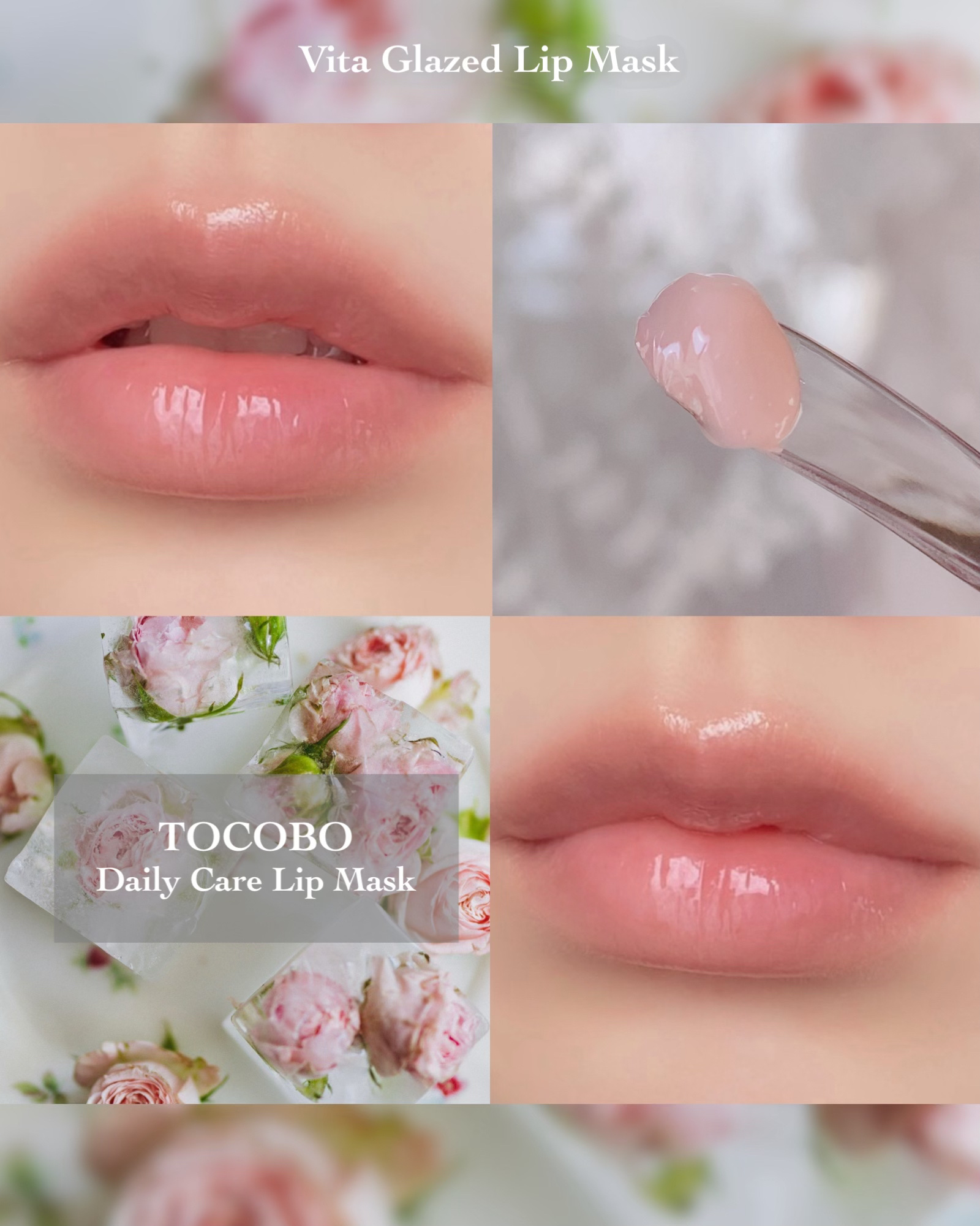 ビタグレーズドリップマスク/TOCOBO/リップマスクを使ったクチコミ（2枚目）