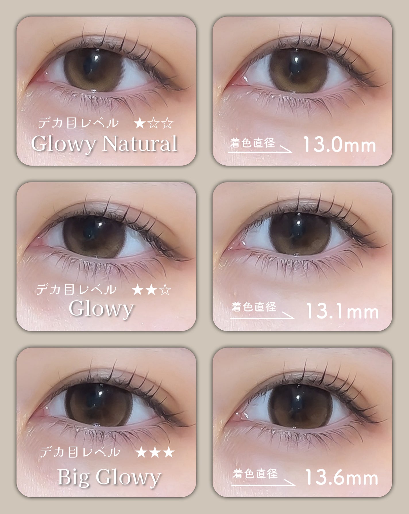 Glowy 1day/OLENS/ワンデー(1DAY)カラコンを使ったクチコミ(2枚目)