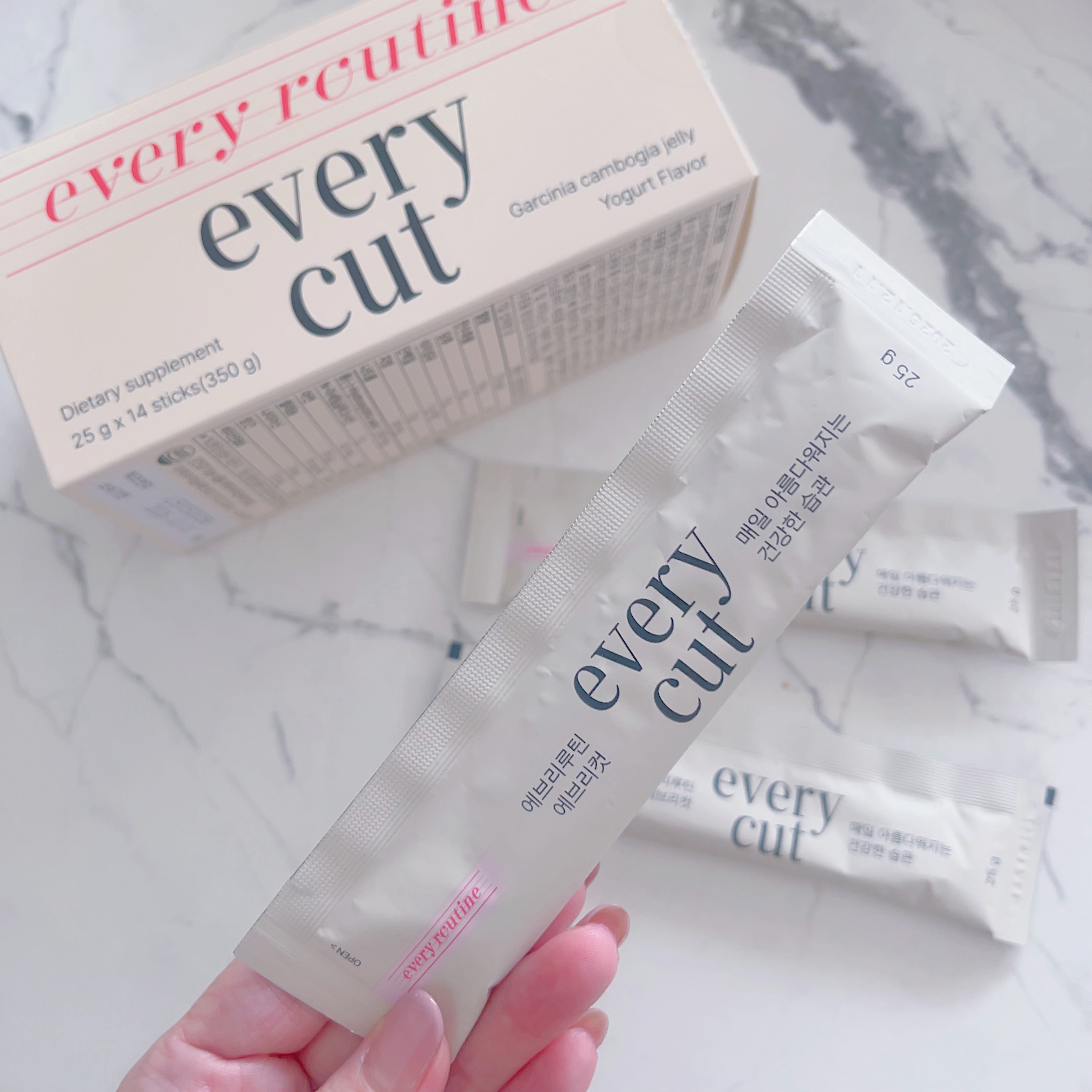 エブリーカットゼリー/every routine/ボディサプリメントを使ったクチコミ（3枚目）