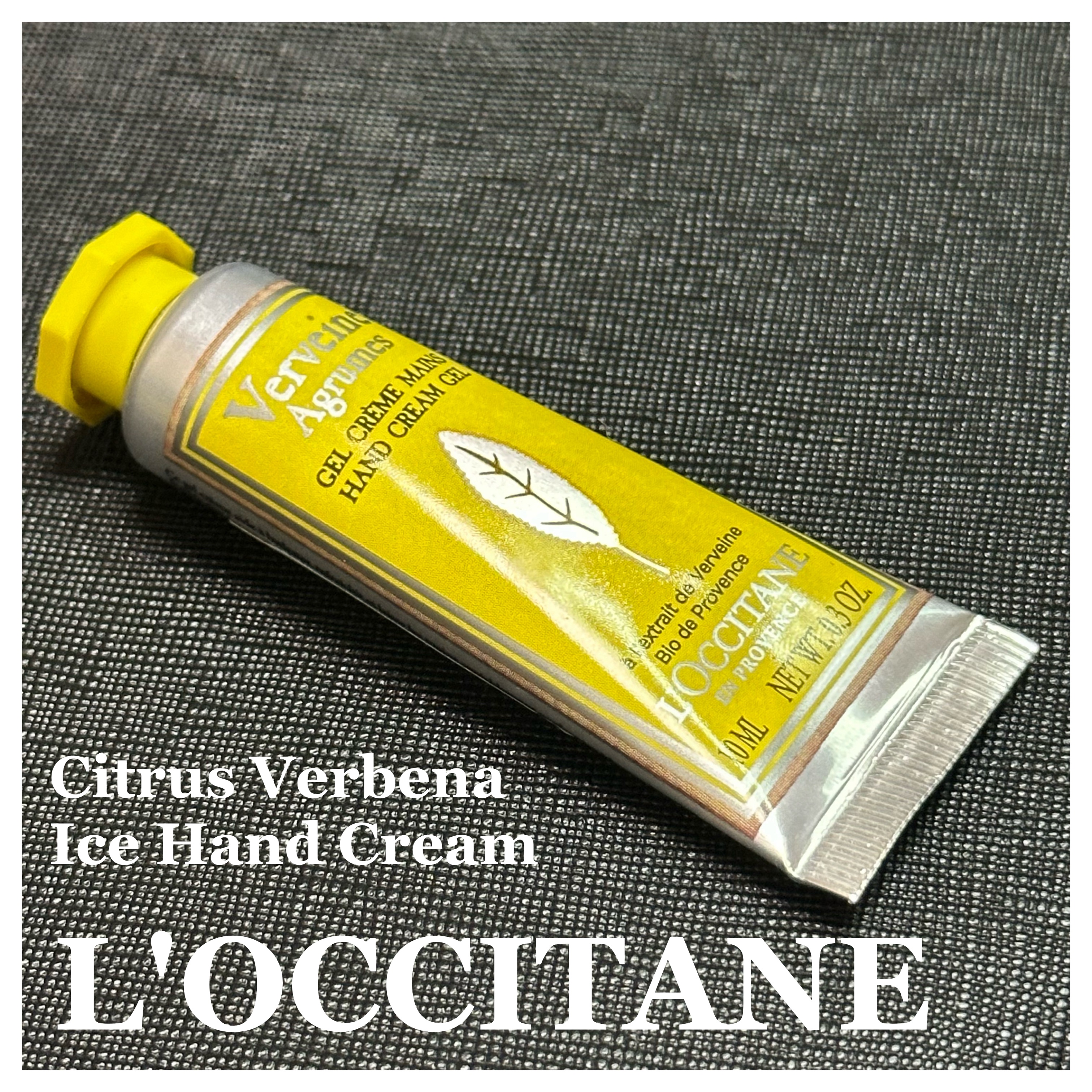 シトラスヴァーベナ アイスハンドクリーム/L'OCCITANE/ハンドクリームを使ったクチコミ（1枚目）