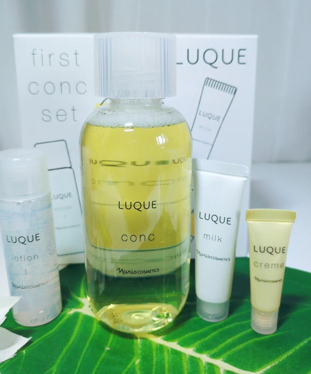 試してみた】ルクエ LUQUE first conc set ナリス化粧品のリアルな