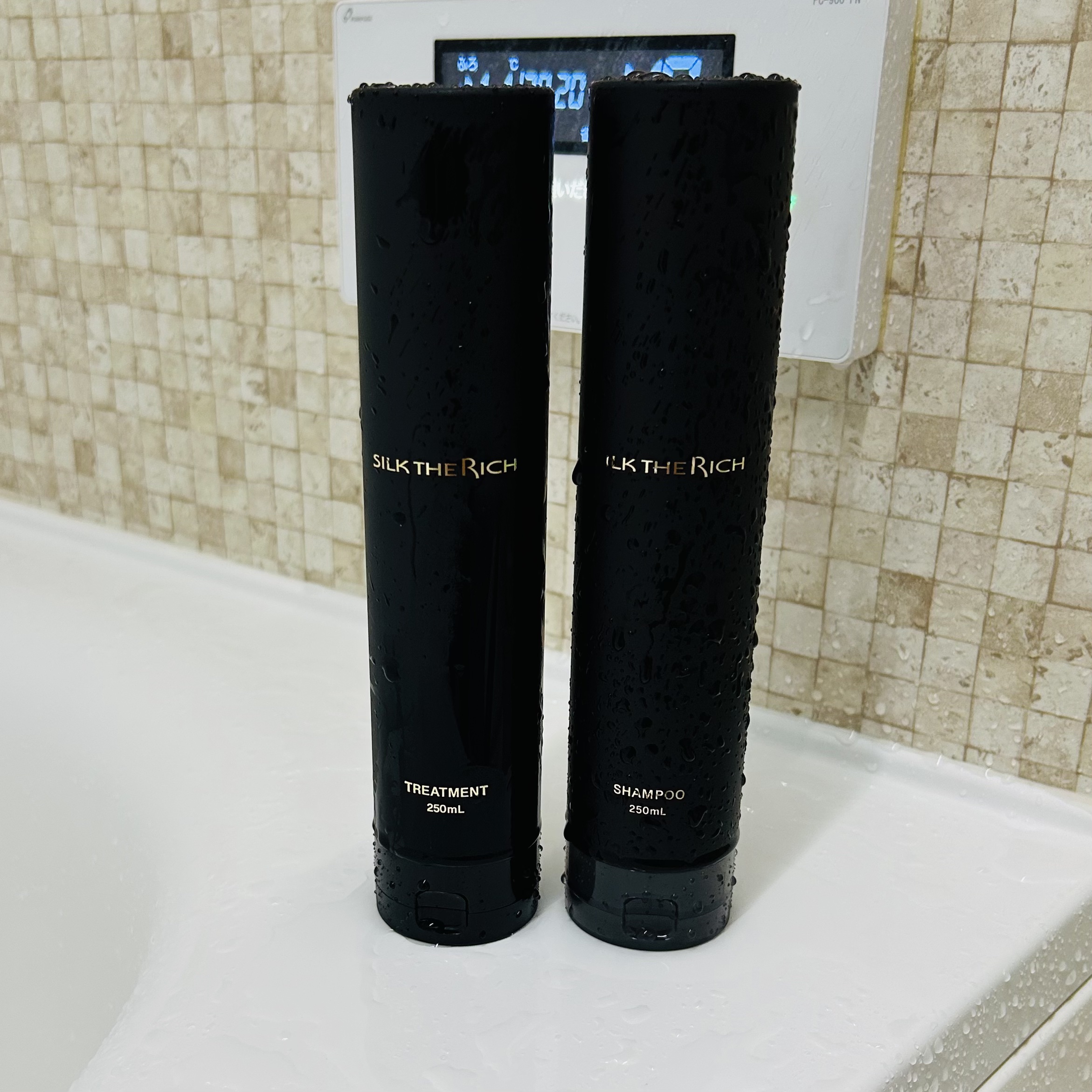 SILK THE RICH スカルプ&リペア シャンプー・トリートメント/SILK THE RICH/市販シャンプーを使ったクチコミ（1枚目）