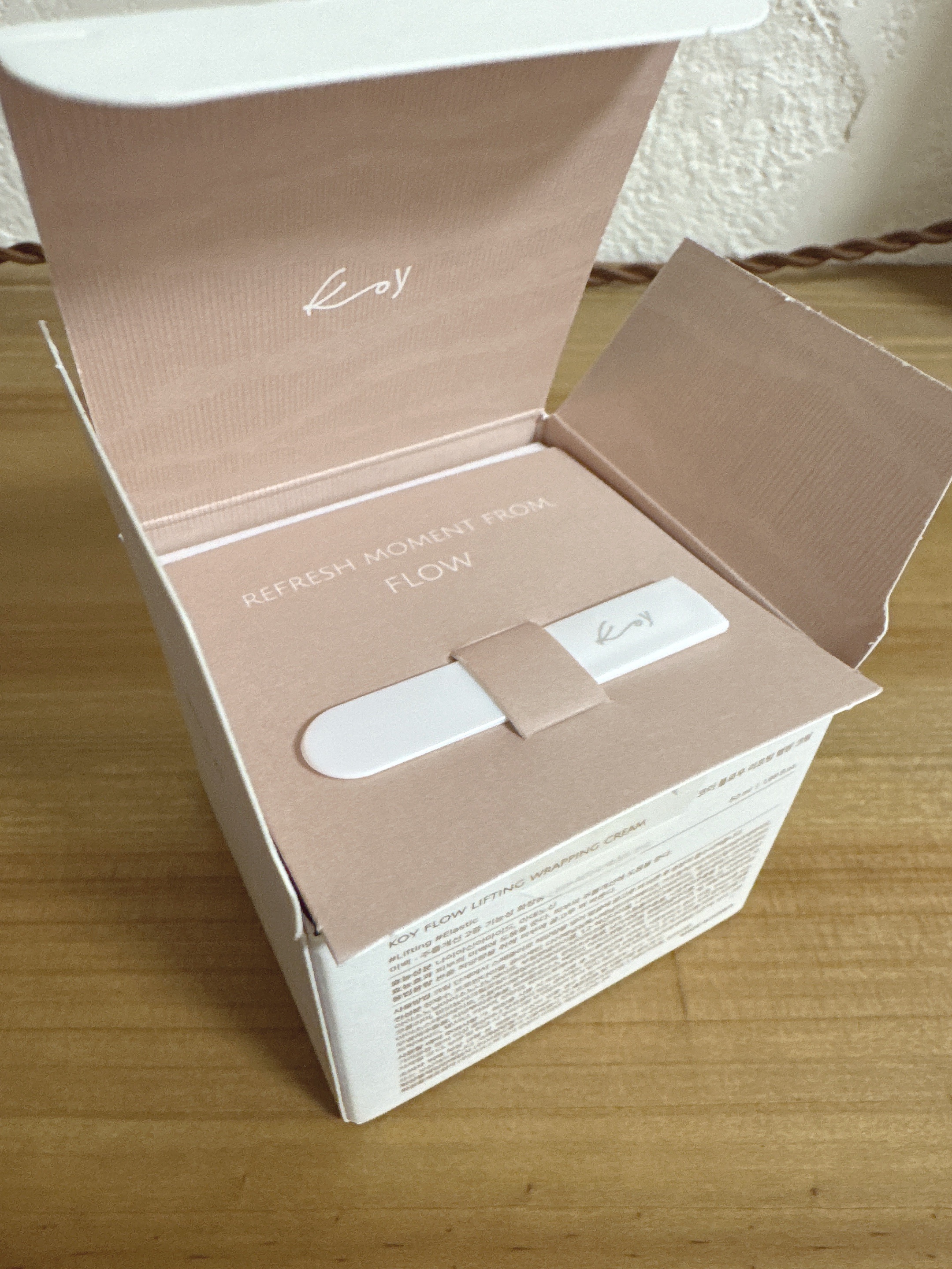 フローリフティングラッピングクリーム/koy/フェイスクリームを使ったクチコミ（1枚目）