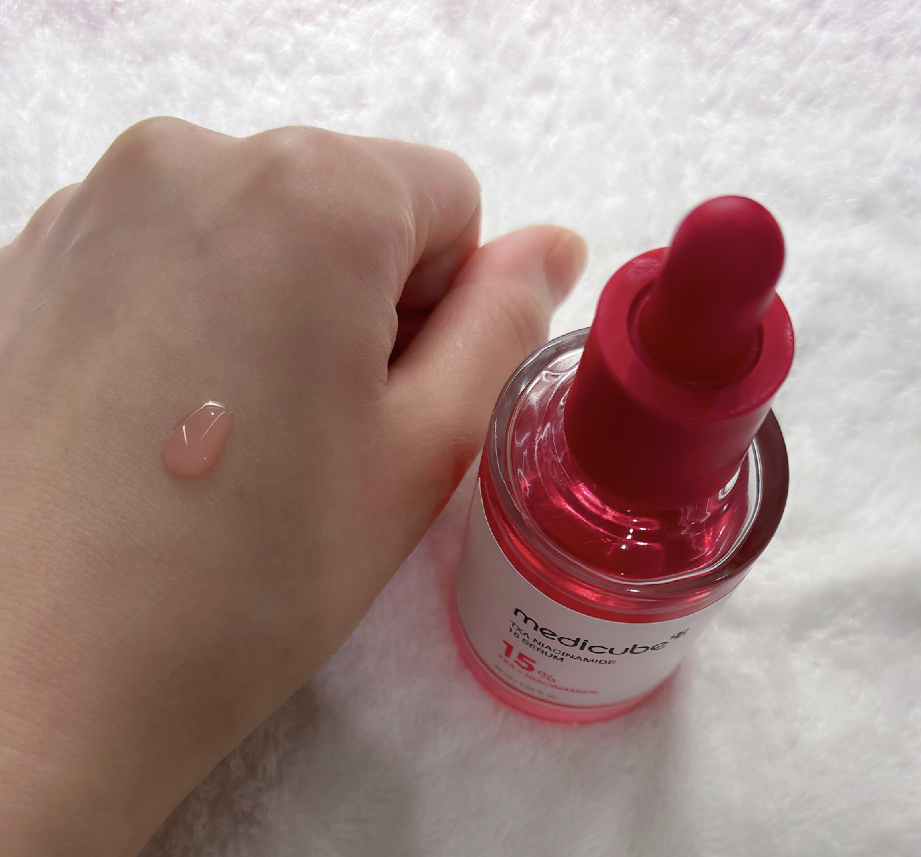 TXAナイアシンアミド15セラム/MEDICUBE/美容液を使ったクチコミ（2枚目）