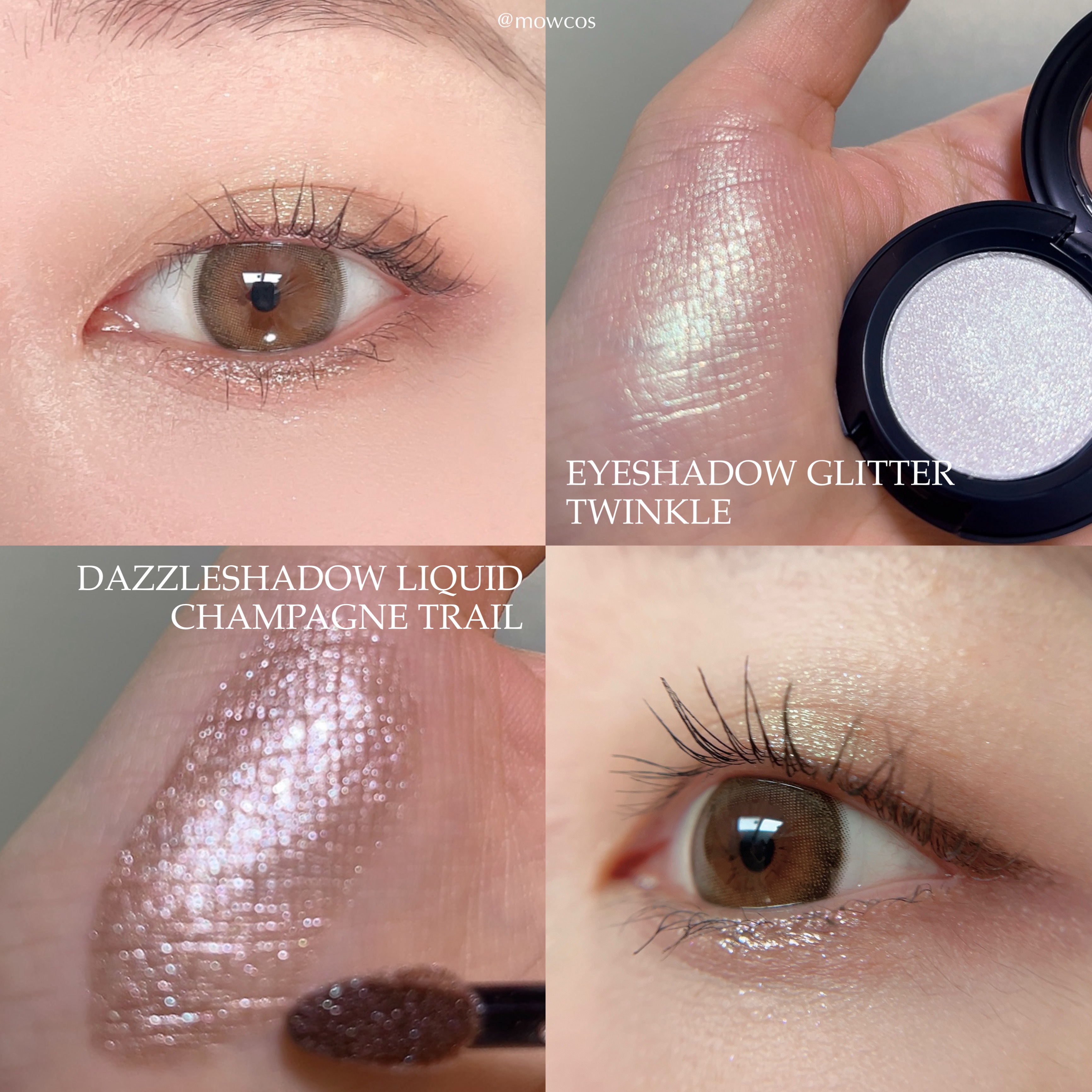 ダズルシャドウ リキッド アイシャドウ グリッター/M・A・C/リキッドアイシャドウを使ったクチコミ（3枚目）