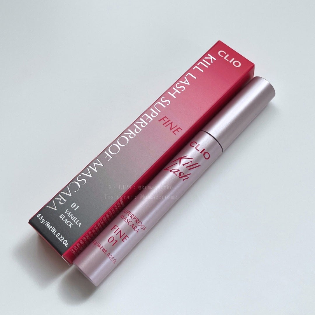 キルラッシュスーパープルーフマスカラファイン /CLIO/マスカラを使ったクチコミ(1枚目)
