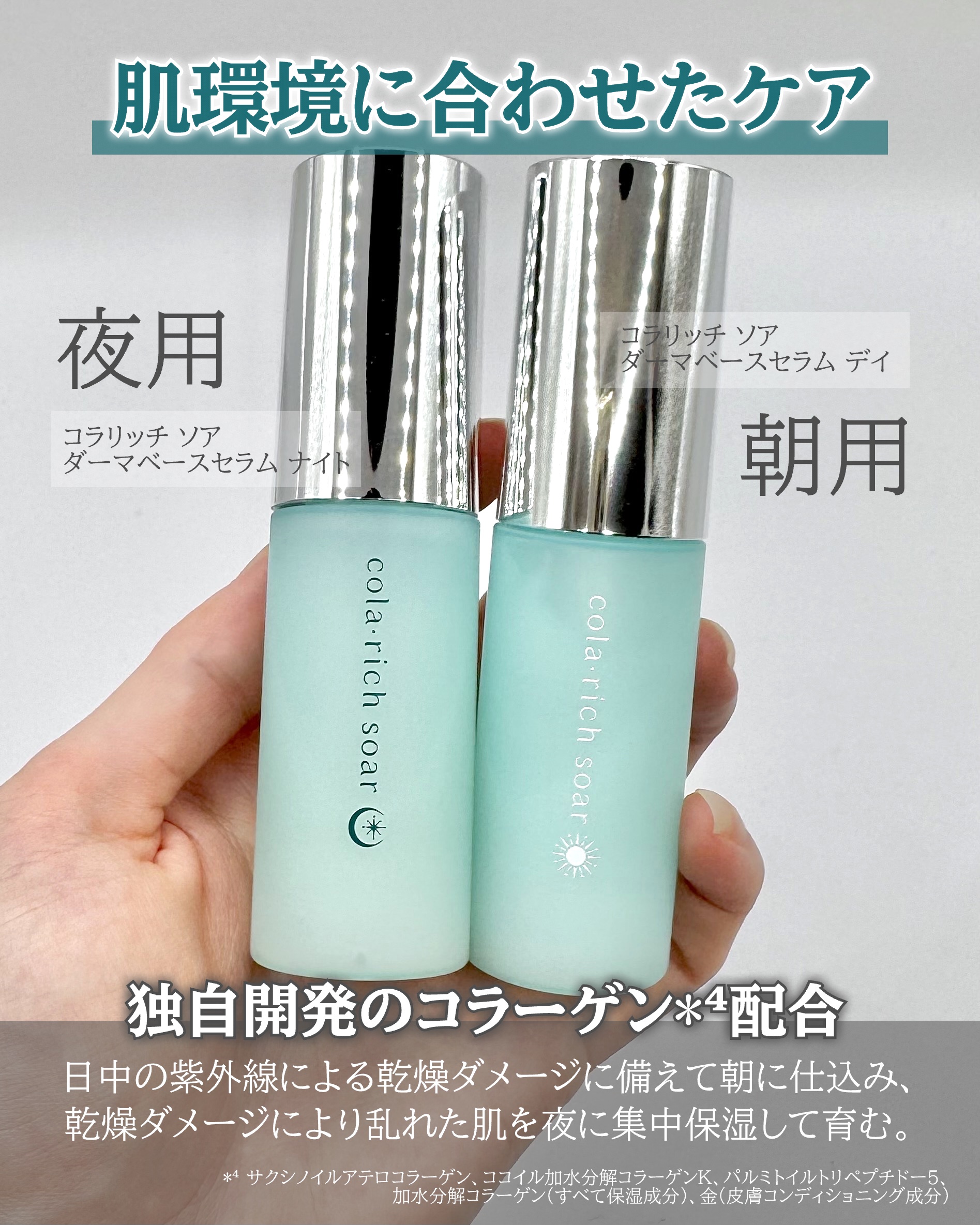 コラリッチソア ダーマベースセラム デイ/コラリッチ/美容液を使ったクチコミ（3枚目）