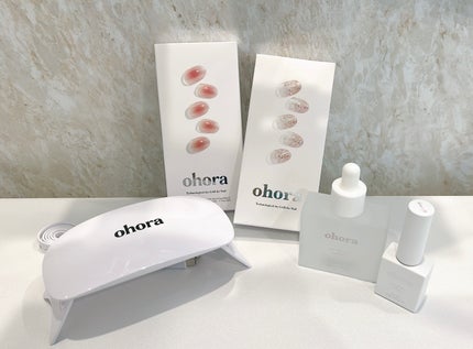 セミキュアジェルネイル(ハンド)/ohora/ネイルシールを使ったクチコミ(9枚目)