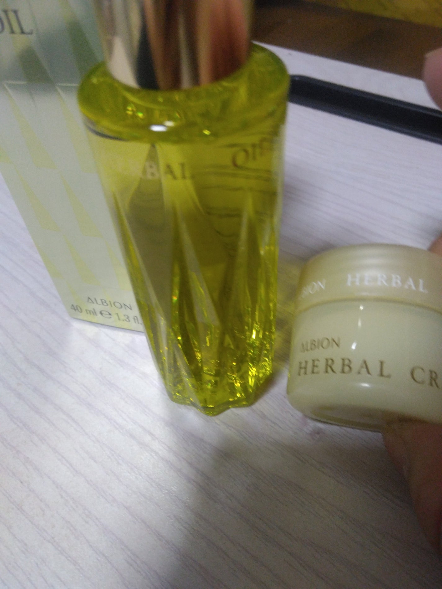 フレッシュ ルミナス ハーバルオイル/ALBION/フェイスオイルを使ったクチコミ(2枚目)