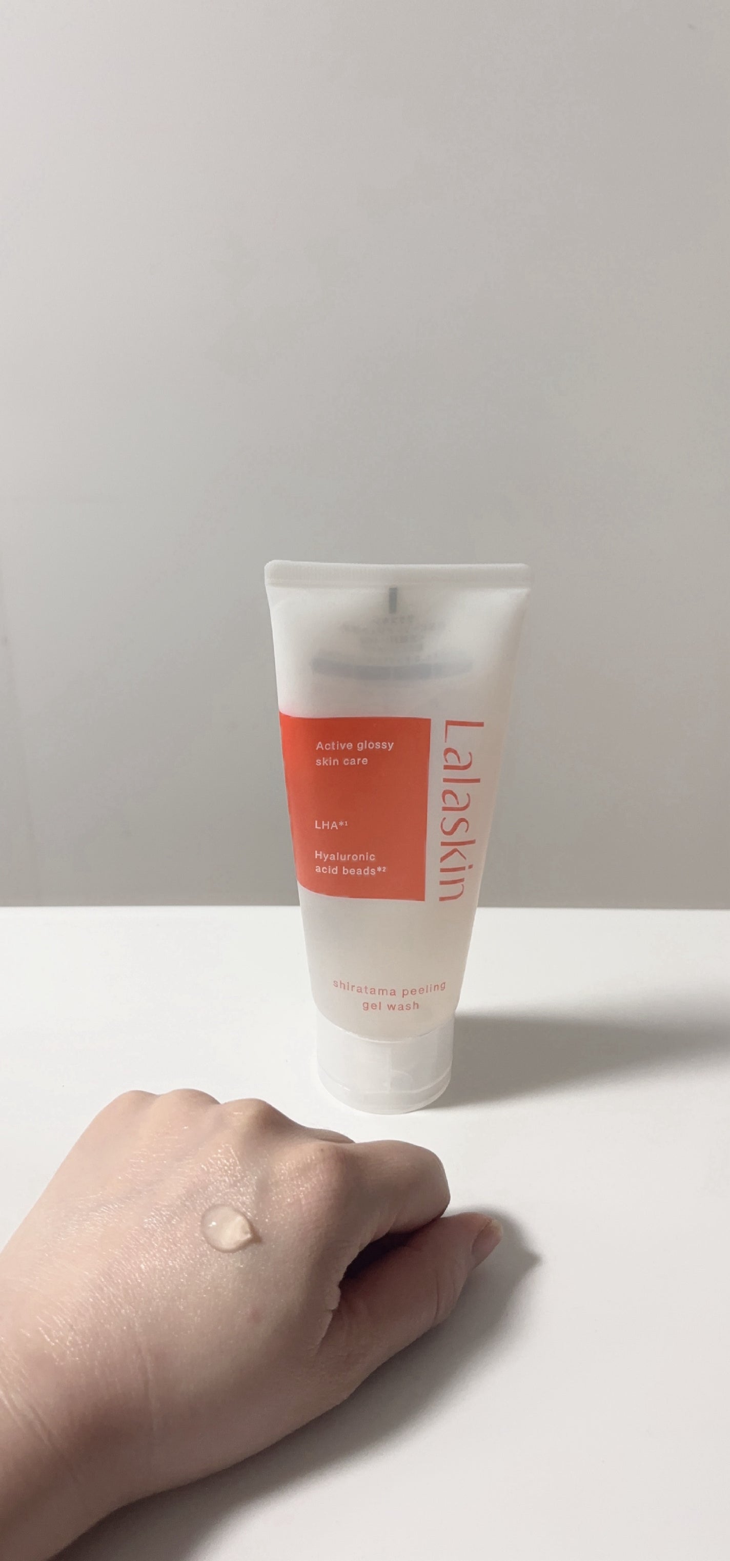 白玉ピーリングジェル洗顔/Lalaskin/その他洗顔料を使ったクチコミ(2枚目)