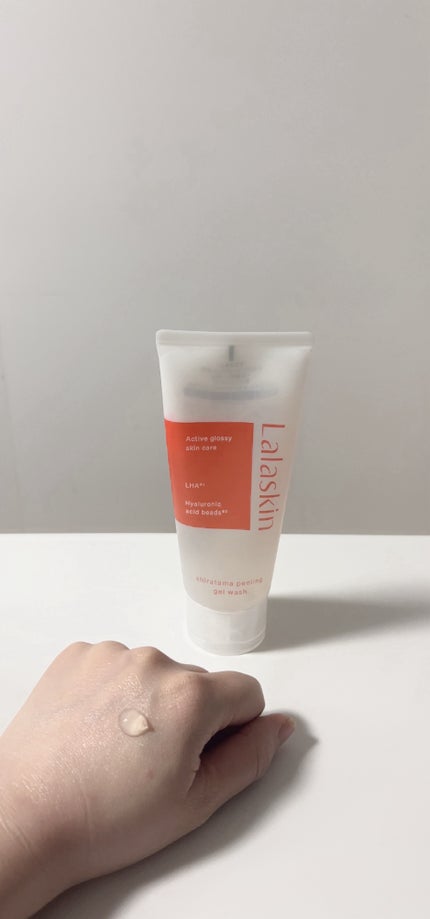 白玉ピーリングジェル洗顔/Lalaskin/その他洗顔料を使ったクチコミ(2枚目)