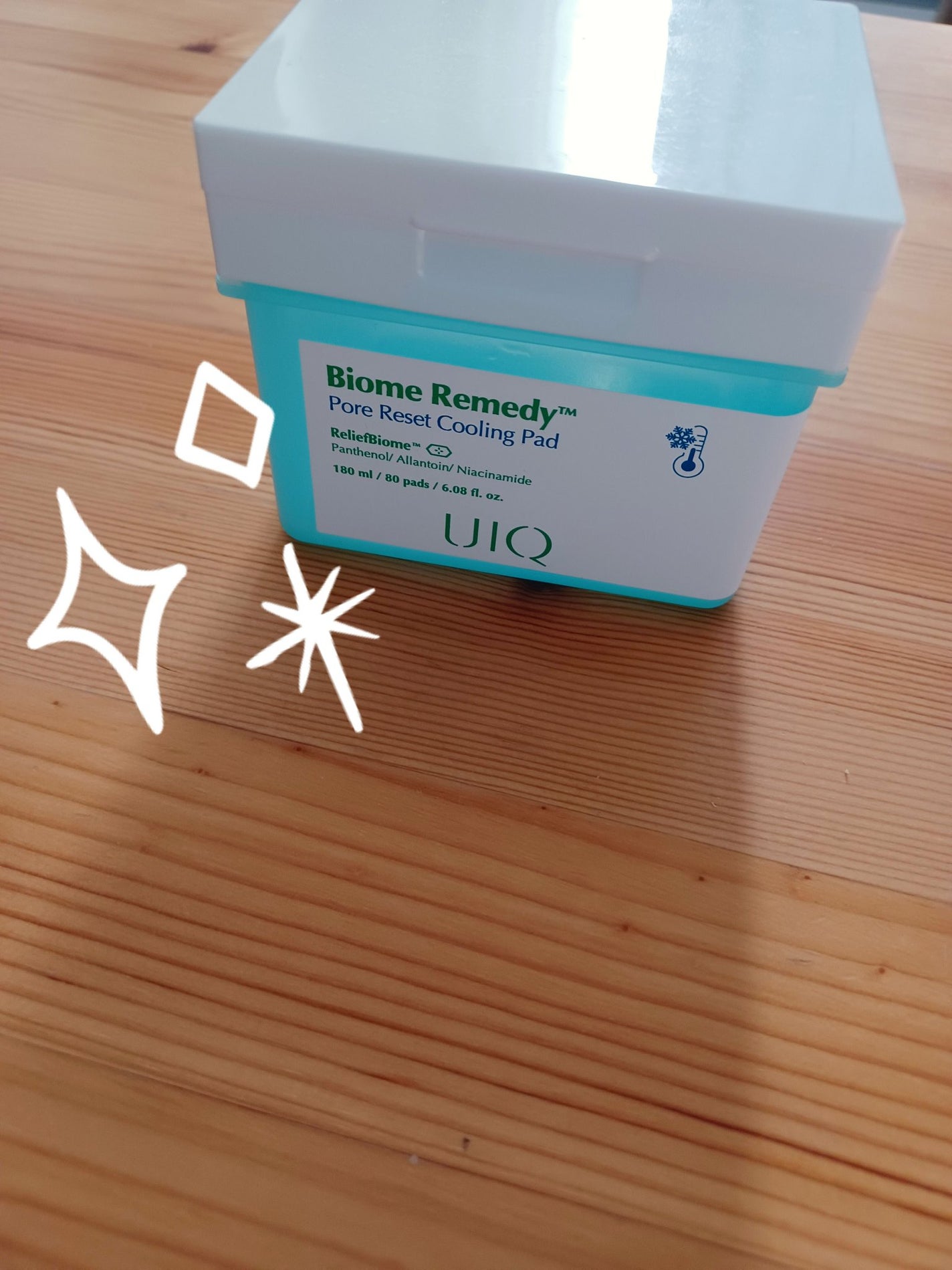 センテラ クイックカーミングパッド/SKIN1004/トナーパッドを使ったクチコミ(2枚目)