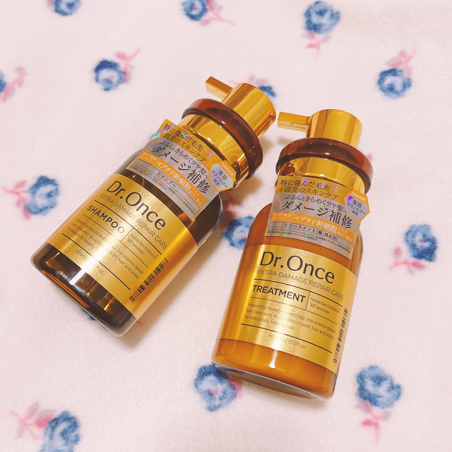 DRワンス エクストラDR シャンプー／ヘアトリートメント  ヘアトリートメント 400ｍL/Dr.Once/市販シャンプーを使ったクチコミ（1枚目）