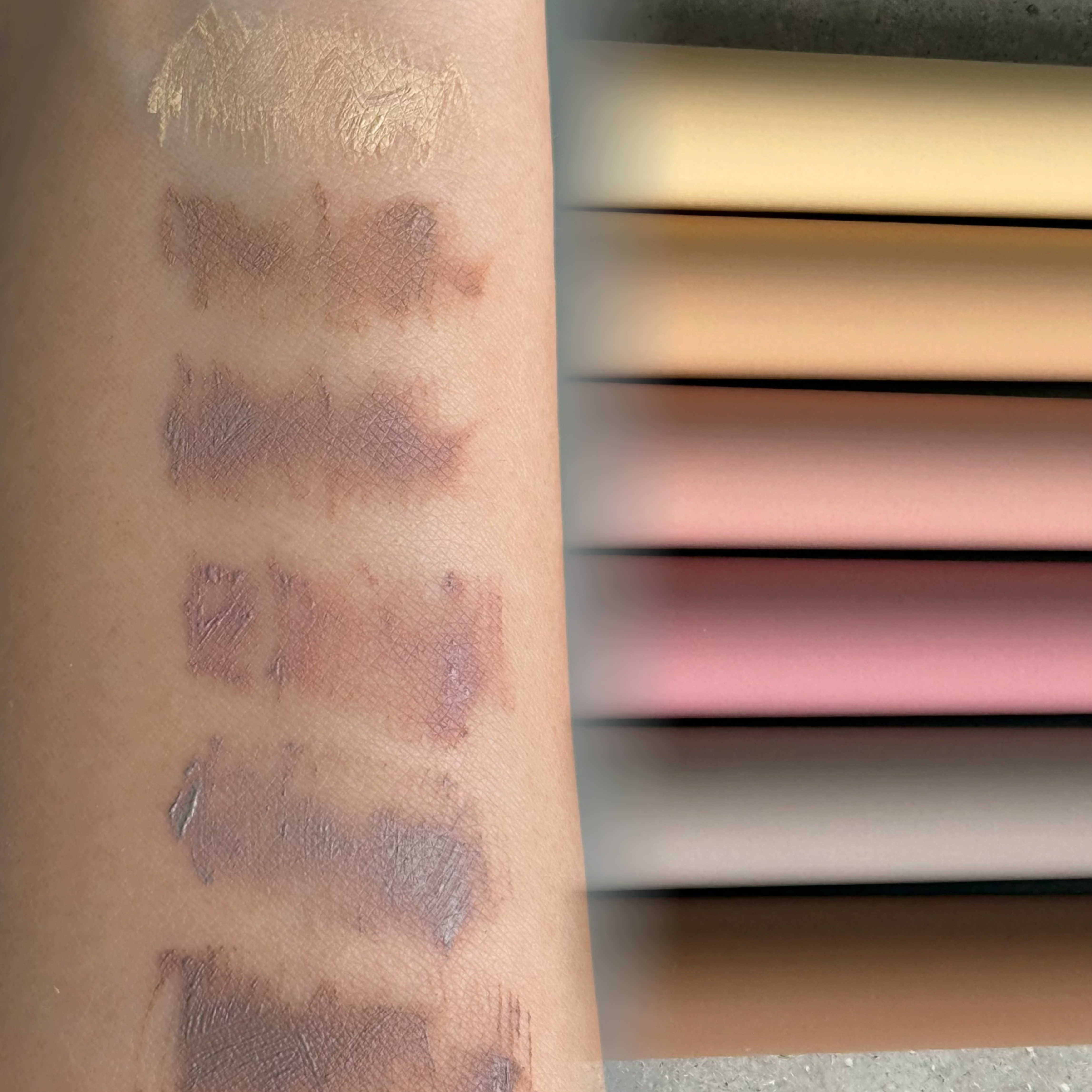 ドットオンムード フェイクアップ ブロウカラー/Heart Percent/眉マスカラを使ったクチコミ（2枚目）