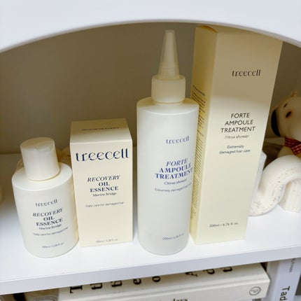 リカバリー オイルエッセンス/treecell/アウトバストリートメントを使ったクチコミ(1枚目)