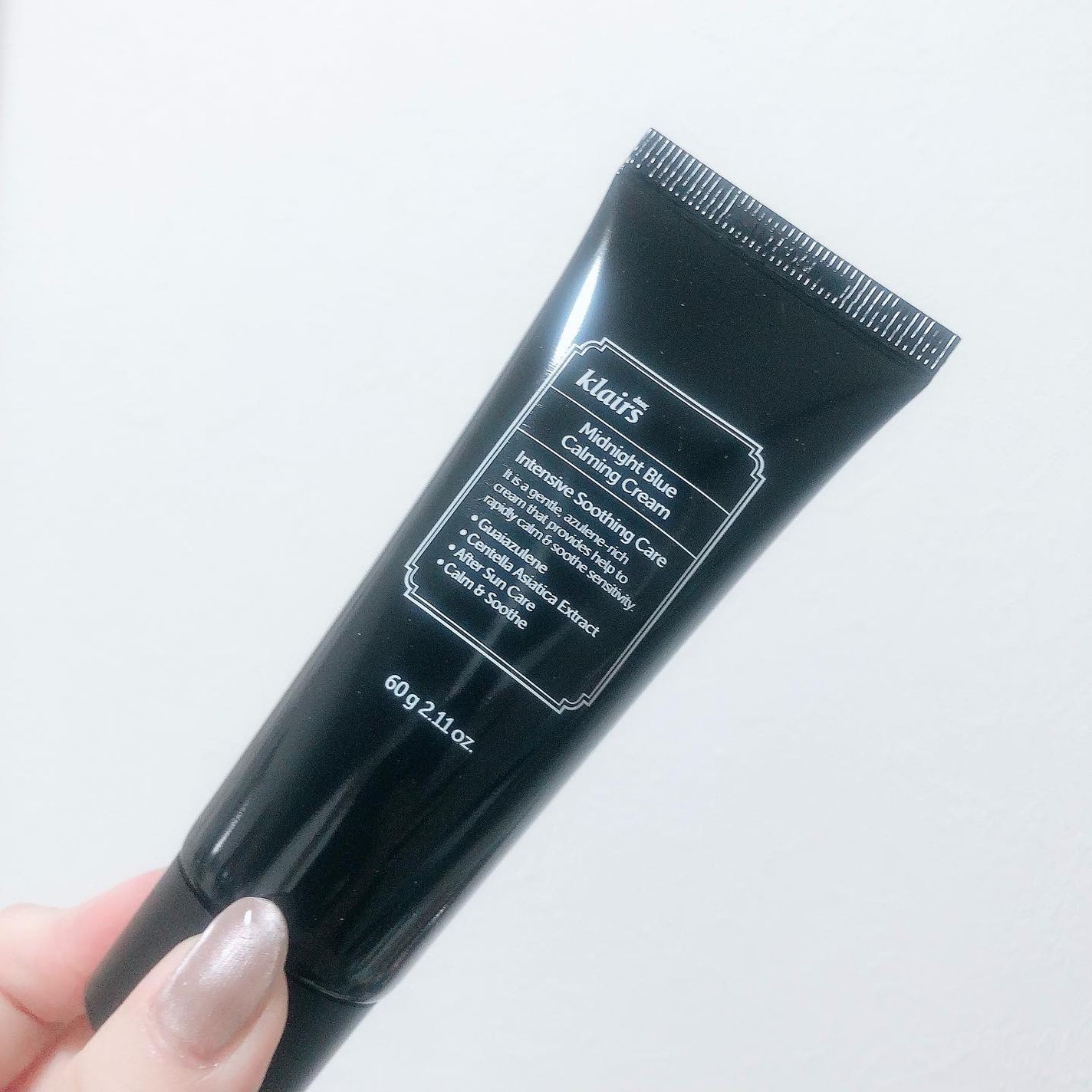 ミッドナイトブルーカーミングクリーム/Klairs/フェイスクリームを使ったクチコミ(3枚目)