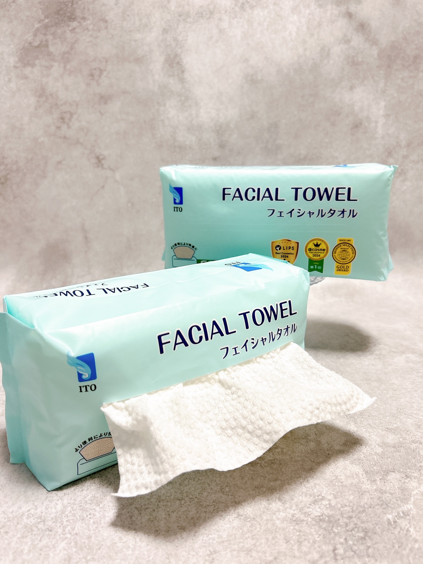 ITOフェイシャルタオル/ITO/クレンジングタオルを使ったクチコミ（1枚目）