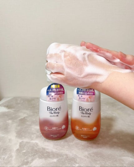 ビオレ ザ ボディ ととのい肌 ウッディ&フローラルの香り/ビオレ/ボディソープを使ったクチコミ(6枚目)
