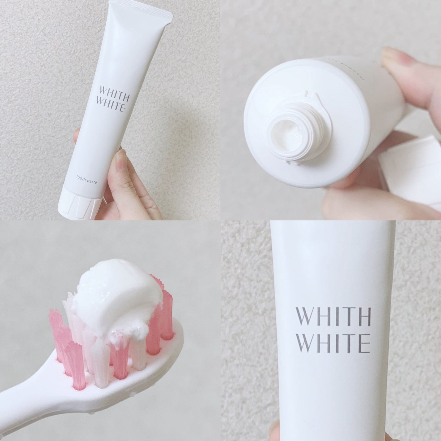 歯磨き粉/WHITH WHITE/歯磨き粉を使ったクチコミ(2枚目)