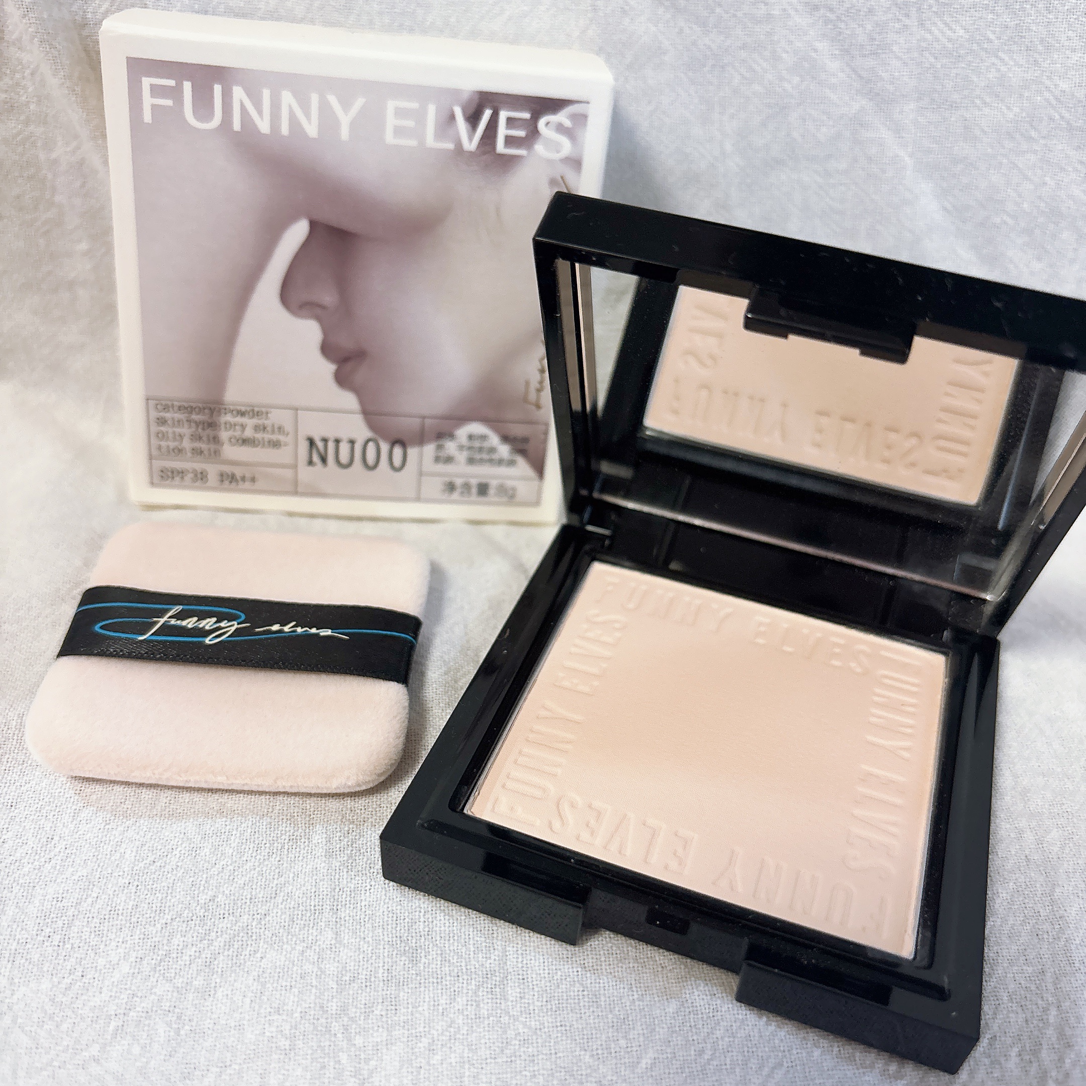 UVソフトマットプレストパウダー/FUNNY ELVES方里/プレストパウダーを使ったクチコミ（2枚目）