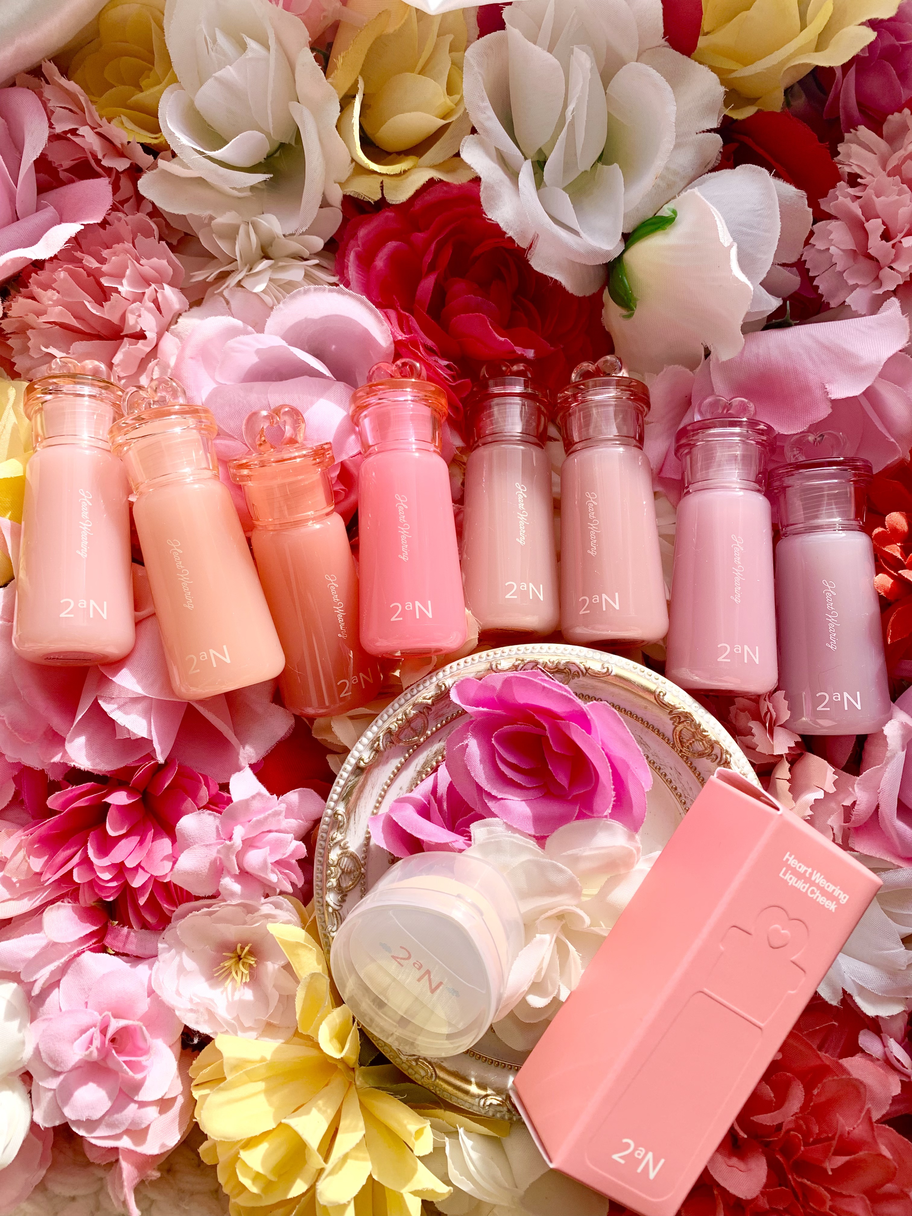 ハートウェアリングリキッドチーク/2aN/リキッドチークを使ったクチコミ（1枚目）