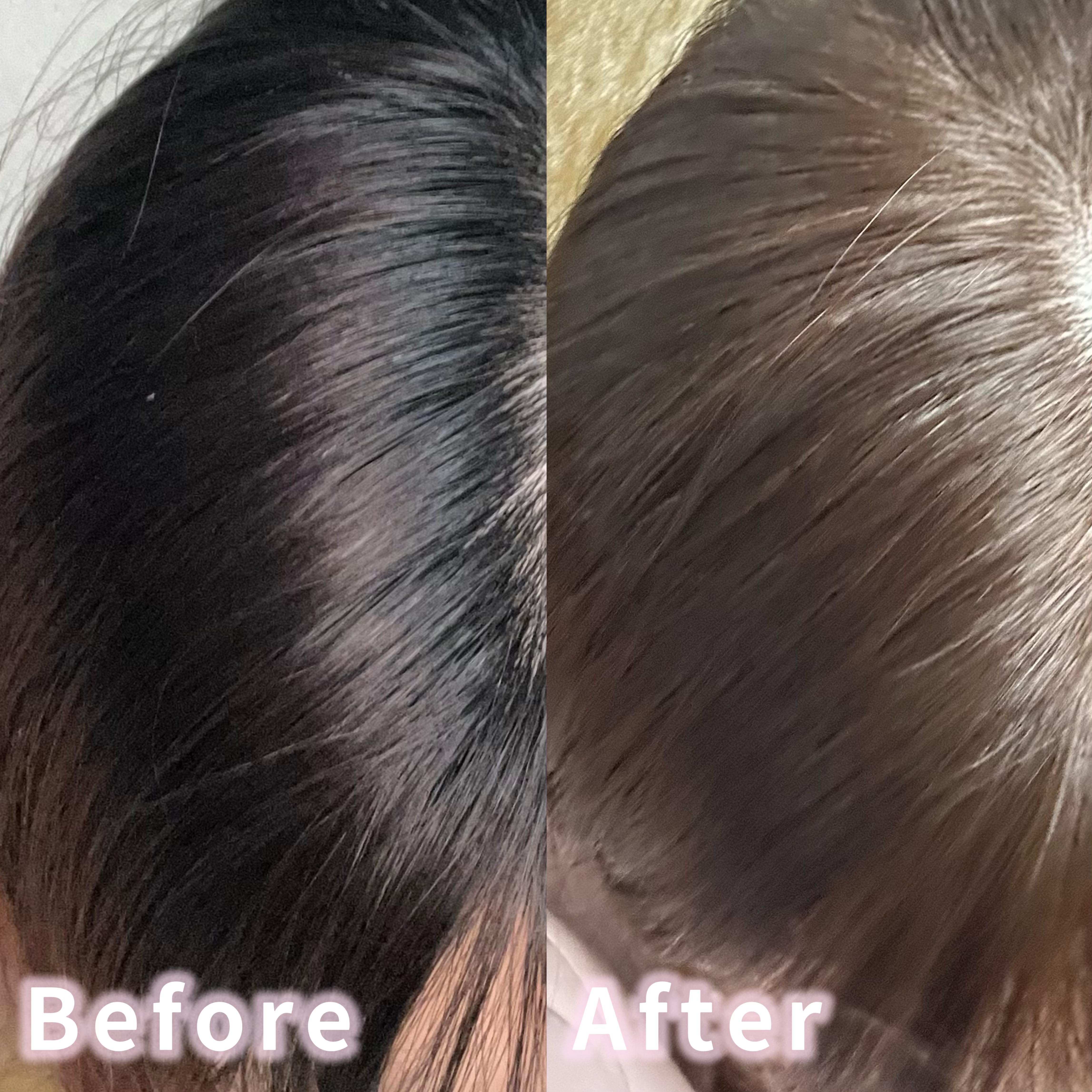 ホイップヘアカラー/ビューティラボ/ヘアカラーを使ったクチコミ（3枚目）