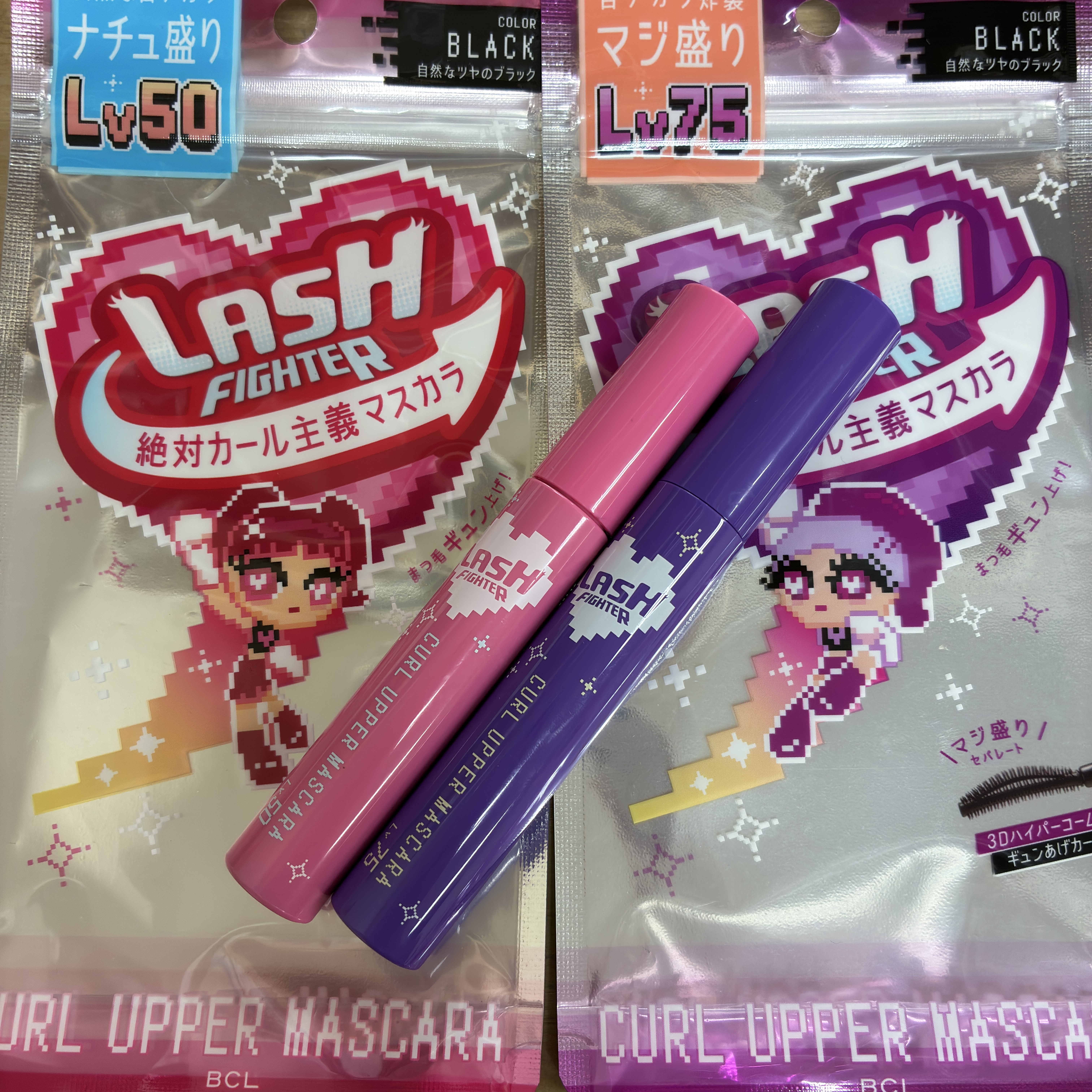 ラッシュファイター　カールアッパーマスカラ　Lv50/ラッシュファイター/マスカラを使ったクチコミ（1枚目）