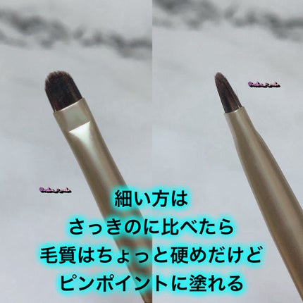 ダブルエンドコンシーラーブラシ/ロージーローザ/メイクブラシを使ったクチコミ(4枚目)