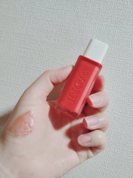 ウォーターグローリップティント/INGA/リップティントを使ったクチコミ(1枚目)