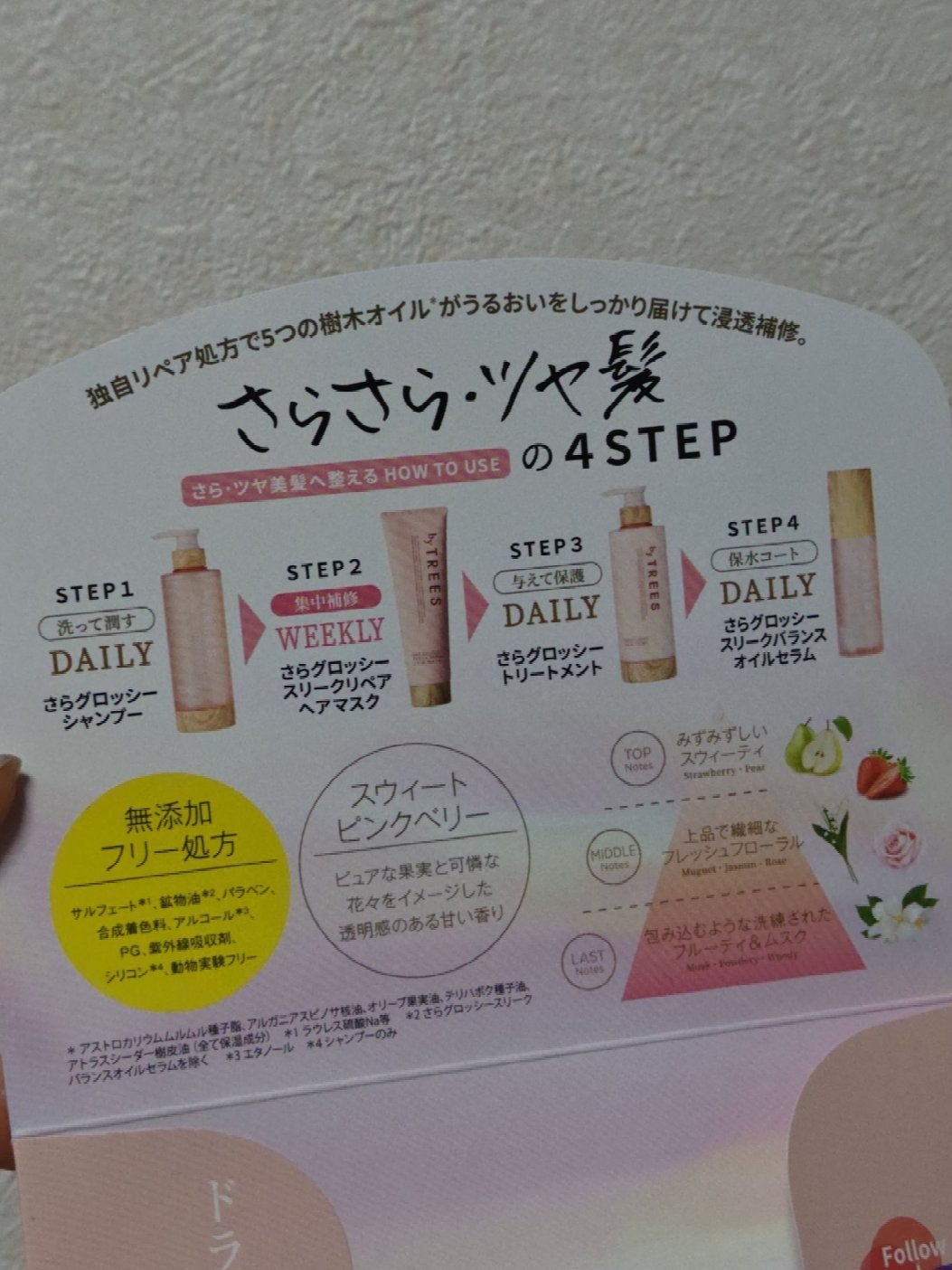 うるモイストシャンプー/トリートメント/byTREES/市販シャンプーを使ったクチコミ(2枚目)