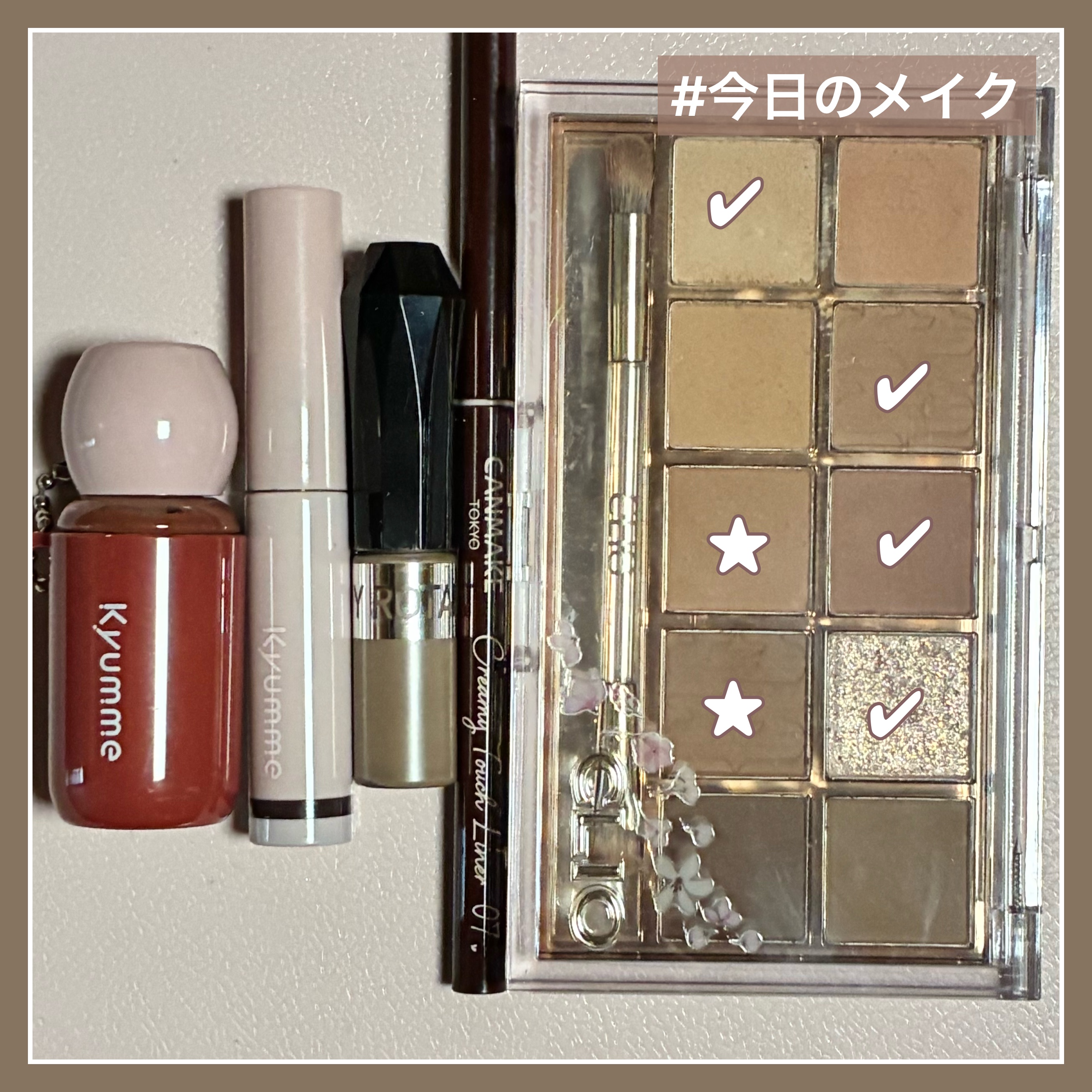 ＫＭ　ミニマスカラ/DAISO/マスカラを使ったクチコミ（1枚目）