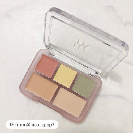 コンシールブレンダーパレット/LUNA/パレットコンシーラーを使ったクチコミ(1枚目)