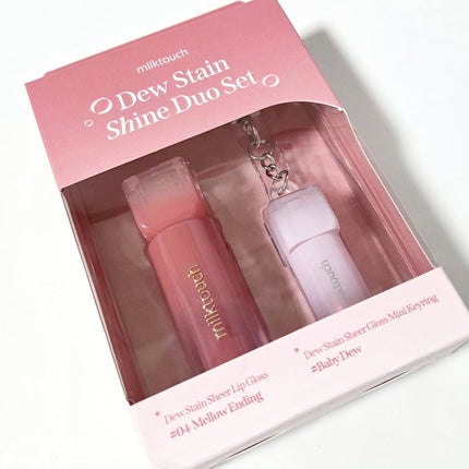 デューステインシアーリップグロス/Milk Touch/リップグロスを使ったクチコミ(2枚目)