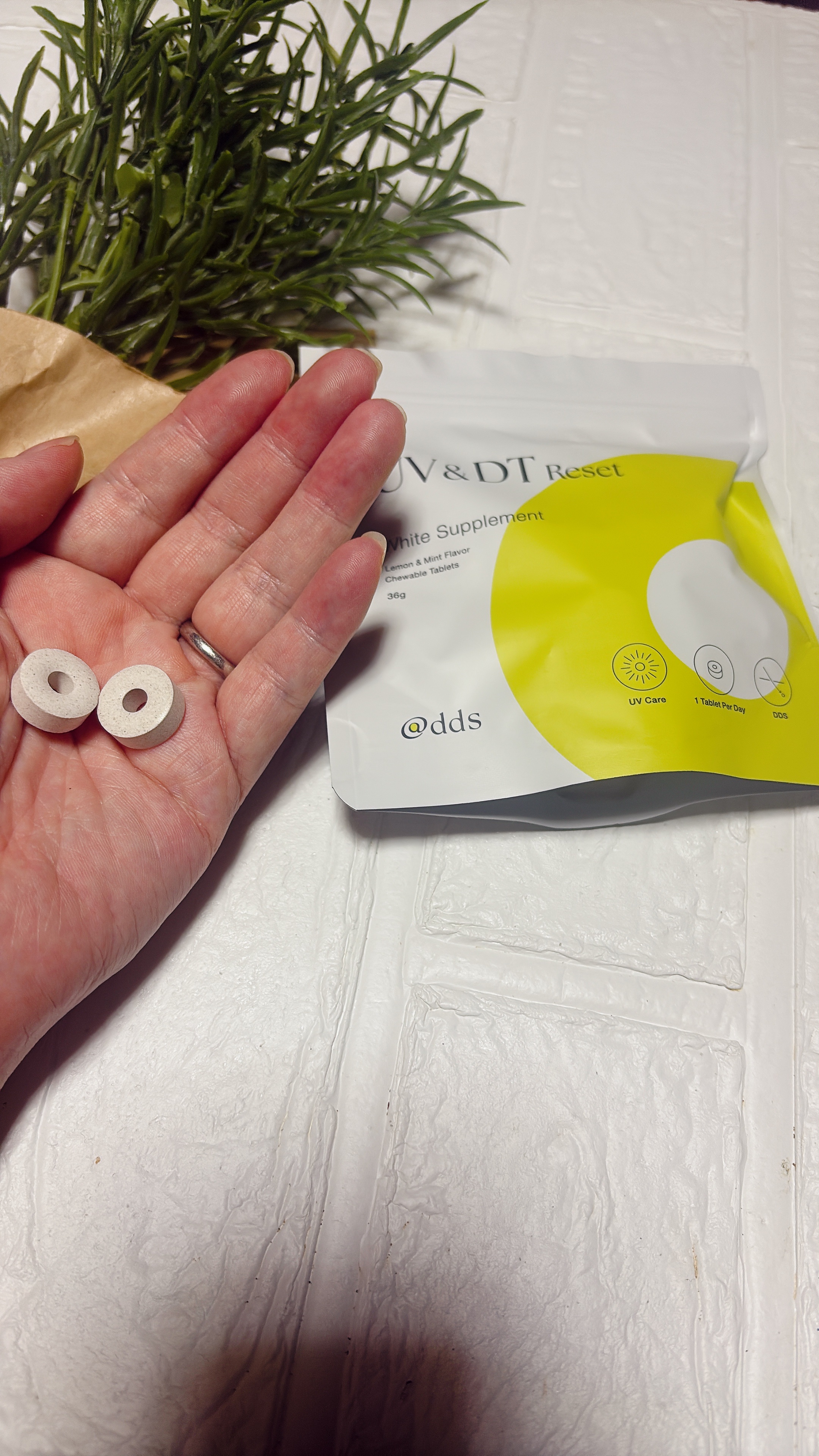 d:manage UVリセットサプリメント/ナノエッグ/美容サプリメントを使ったクチコミ（2枚目）