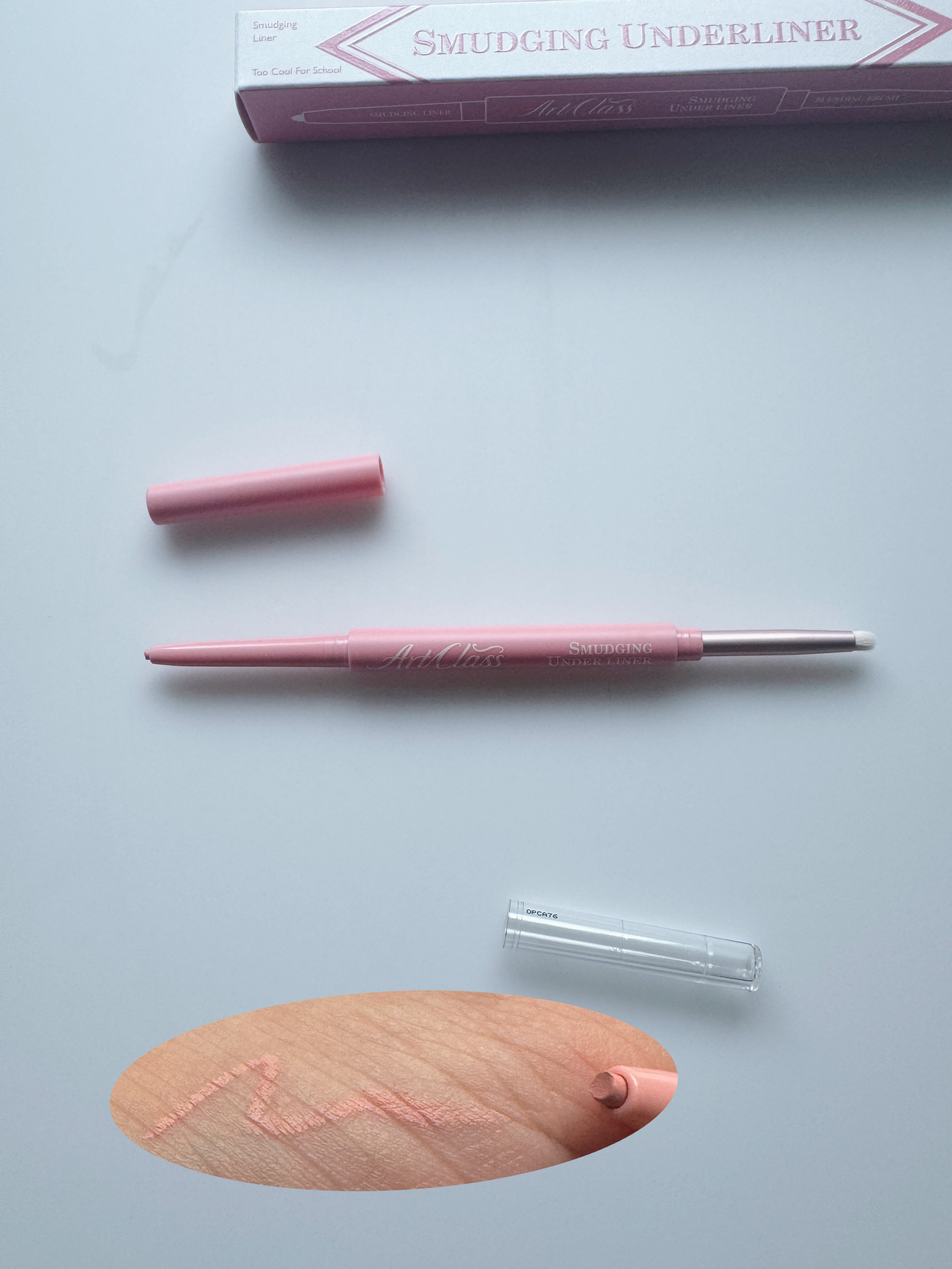 アートクラス スマージングアンダーライナー 08 バニー(Bunny)/too cool for school/ペンシルアイライナーを使ったクチコミ（2枚目）