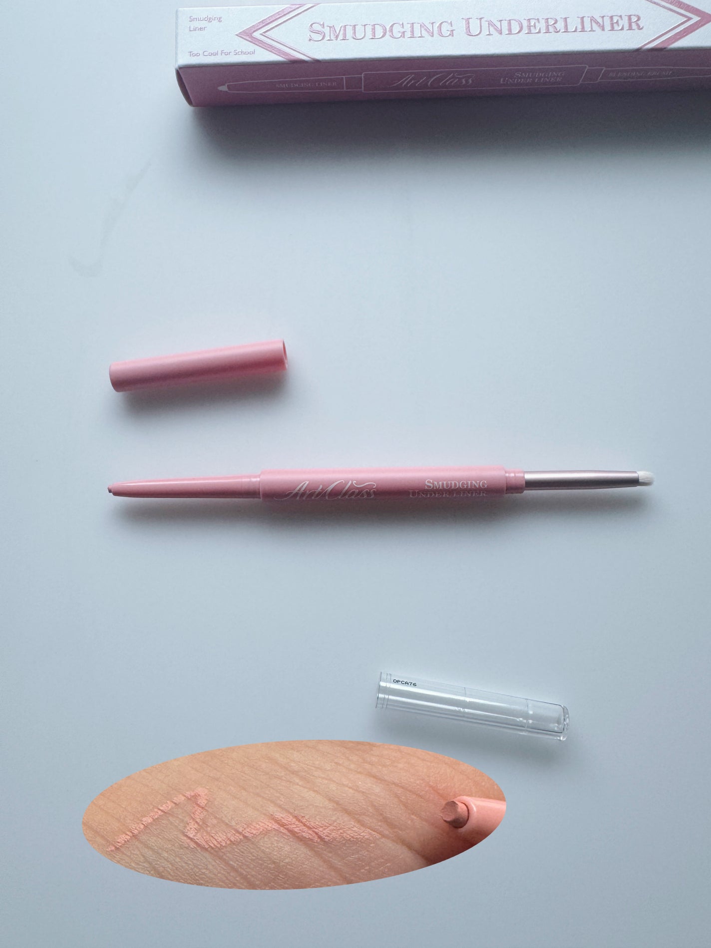 アートクラス スマージングアンダーライナー/too cool for school/ペンシルアイライナーを使ったクチコミ(2枚目)