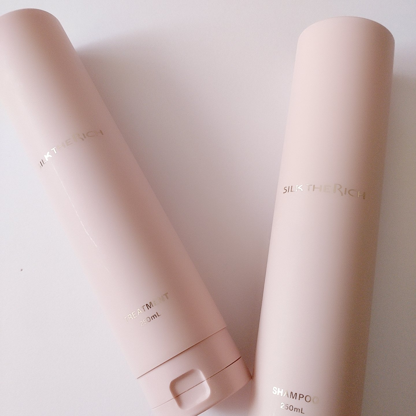 SILK THE RICH ハイモイスト&リペア シャンプー・トリートメント/SILK THE RICH/市販シャンプーを使ったクチコミ（1枚目）