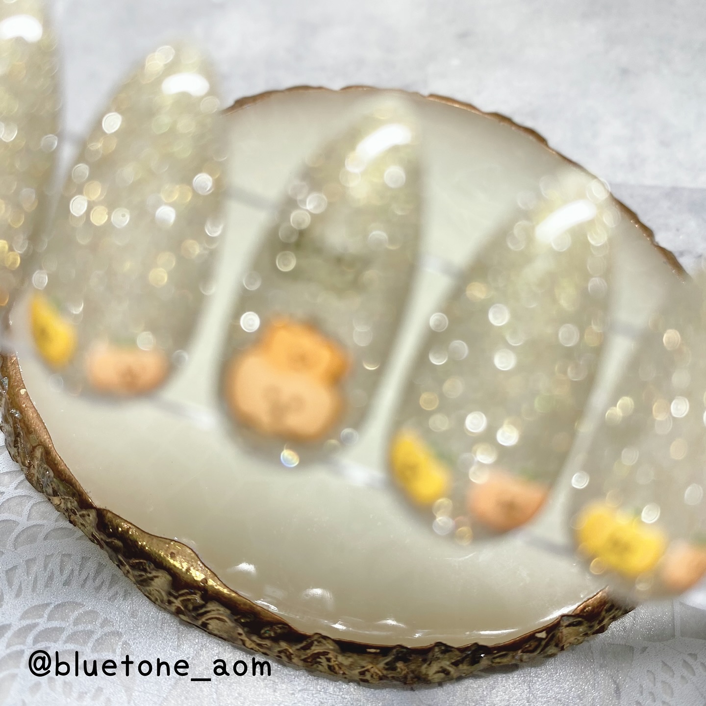 ネイルシール/セリア/ネイルシールを使ったクチコミ（3枚目）