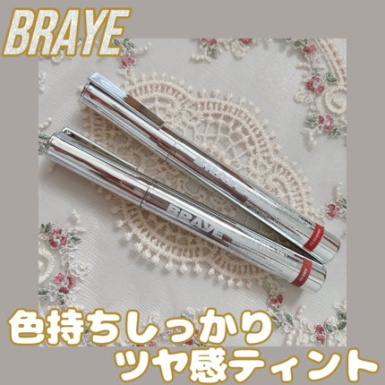 THIN GLOW TINT/BRAYE/口紅を使ったクチコミ(1枚目)