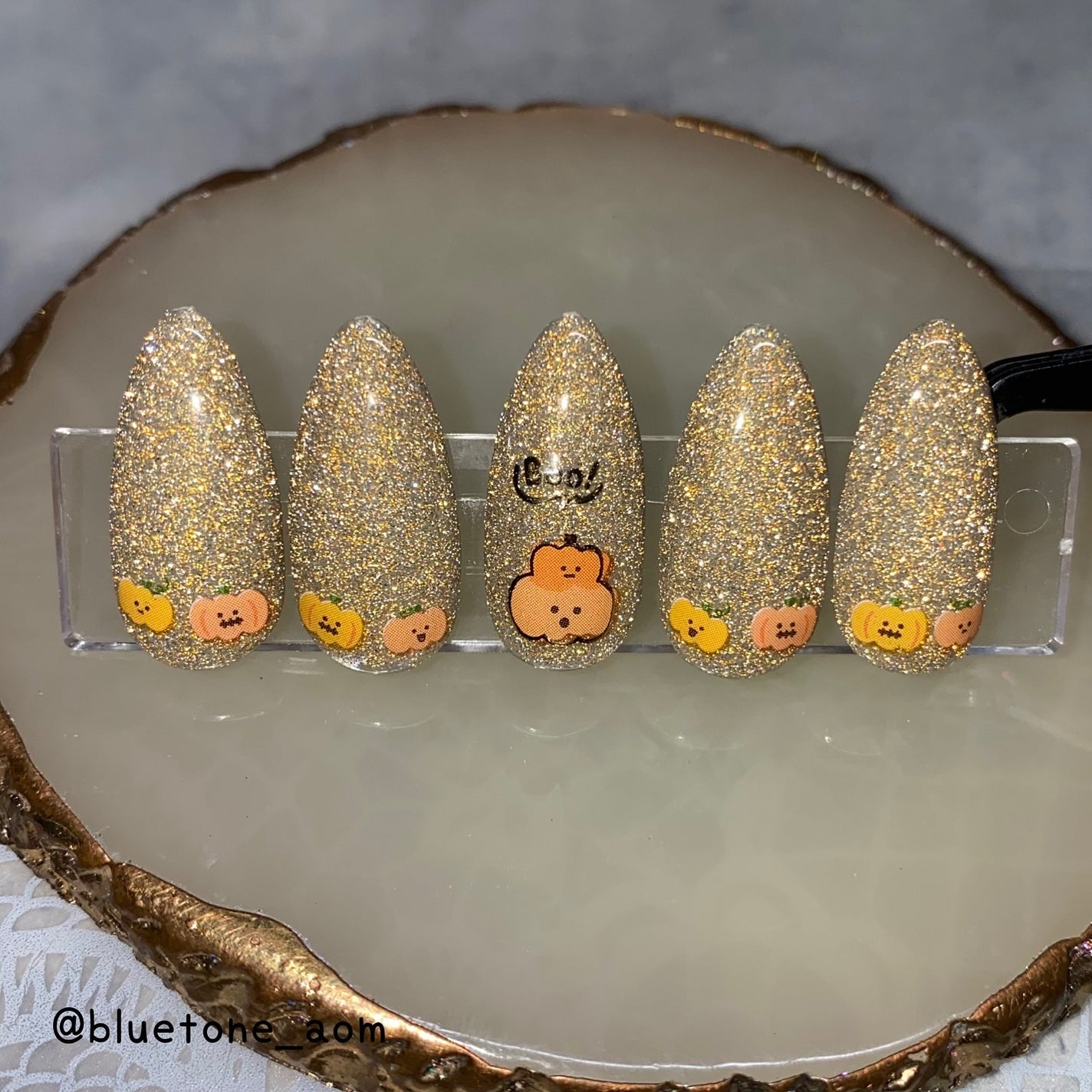 ネイルシール/セリア/ネイルシールを使ったクチコミ(9枚目)