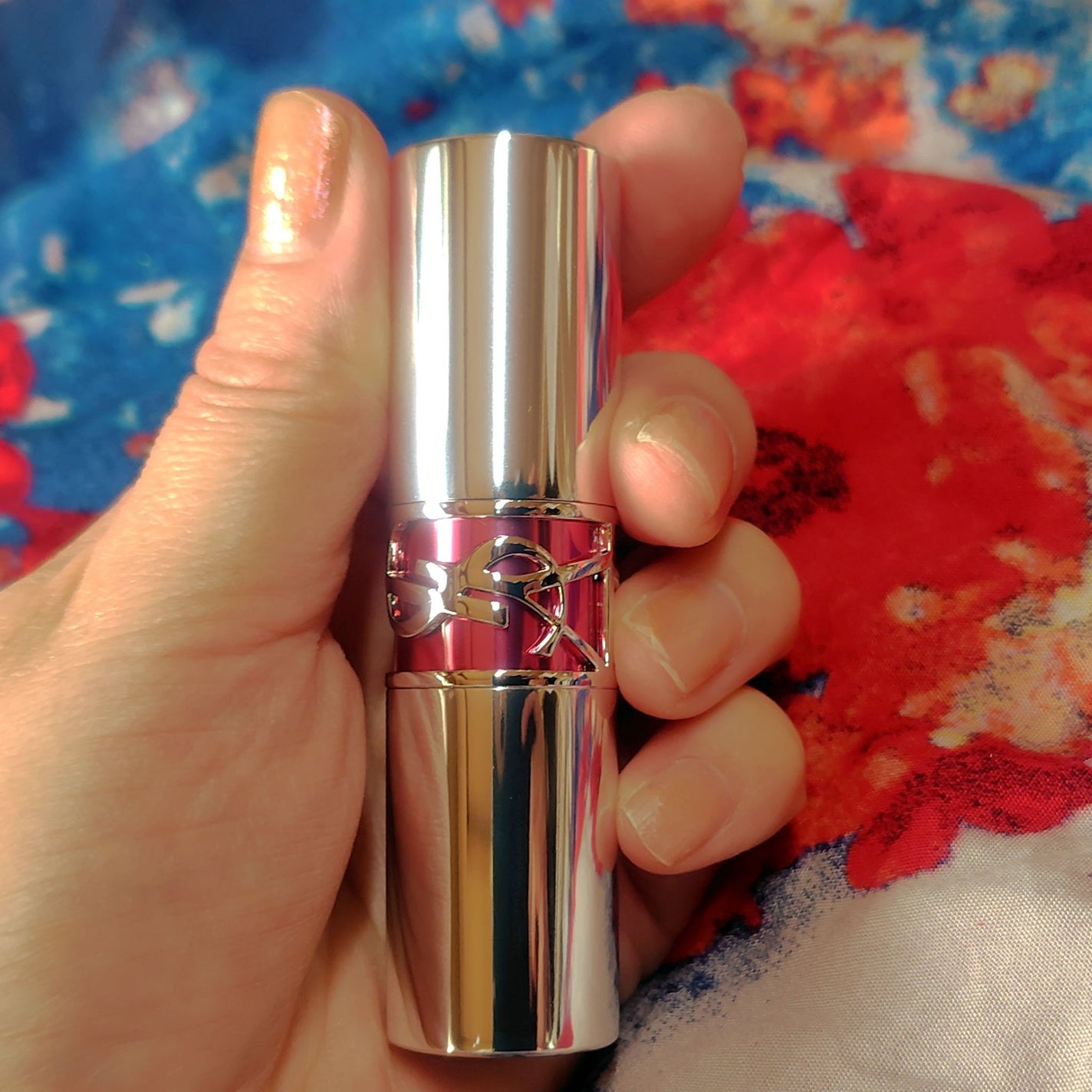 YSL ラブシャイン キャンディグレーズ/YVES SAINT LAURENT BEAUTE/口紅を使ったクチコミ(2枚目)