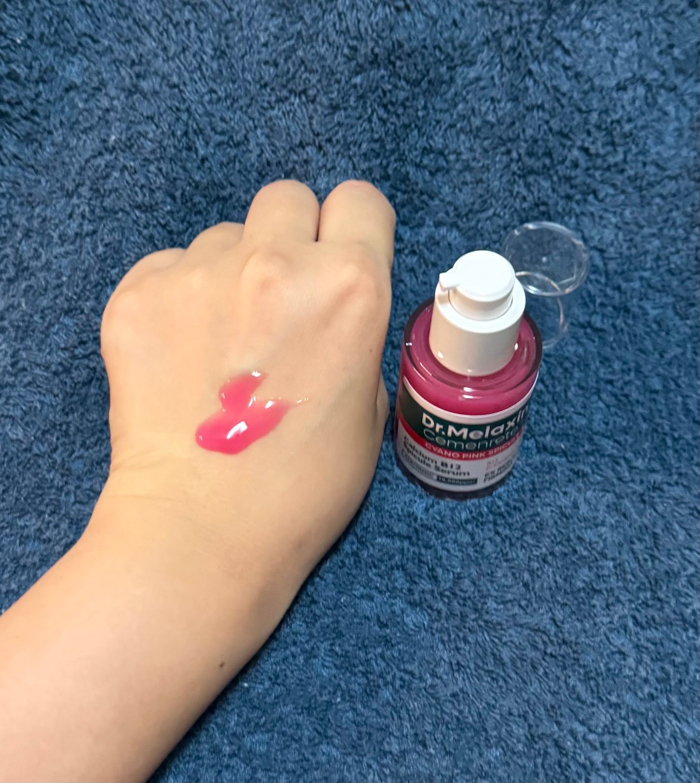 セメンリトシアノ ピンクスピキュールセラム/Dr.Melaxin/美容液を使ったクチコミ(4枚目)