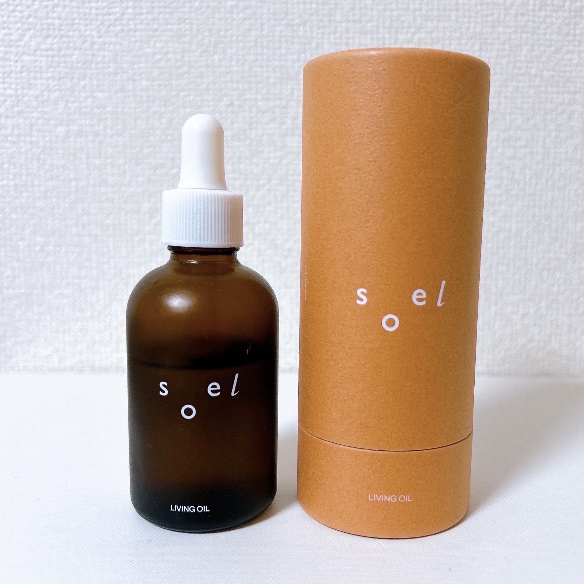 LIVING-OIL オーガニックセサミオイル/soel/フェイスオイルを使ったクチコミ（2枚目）