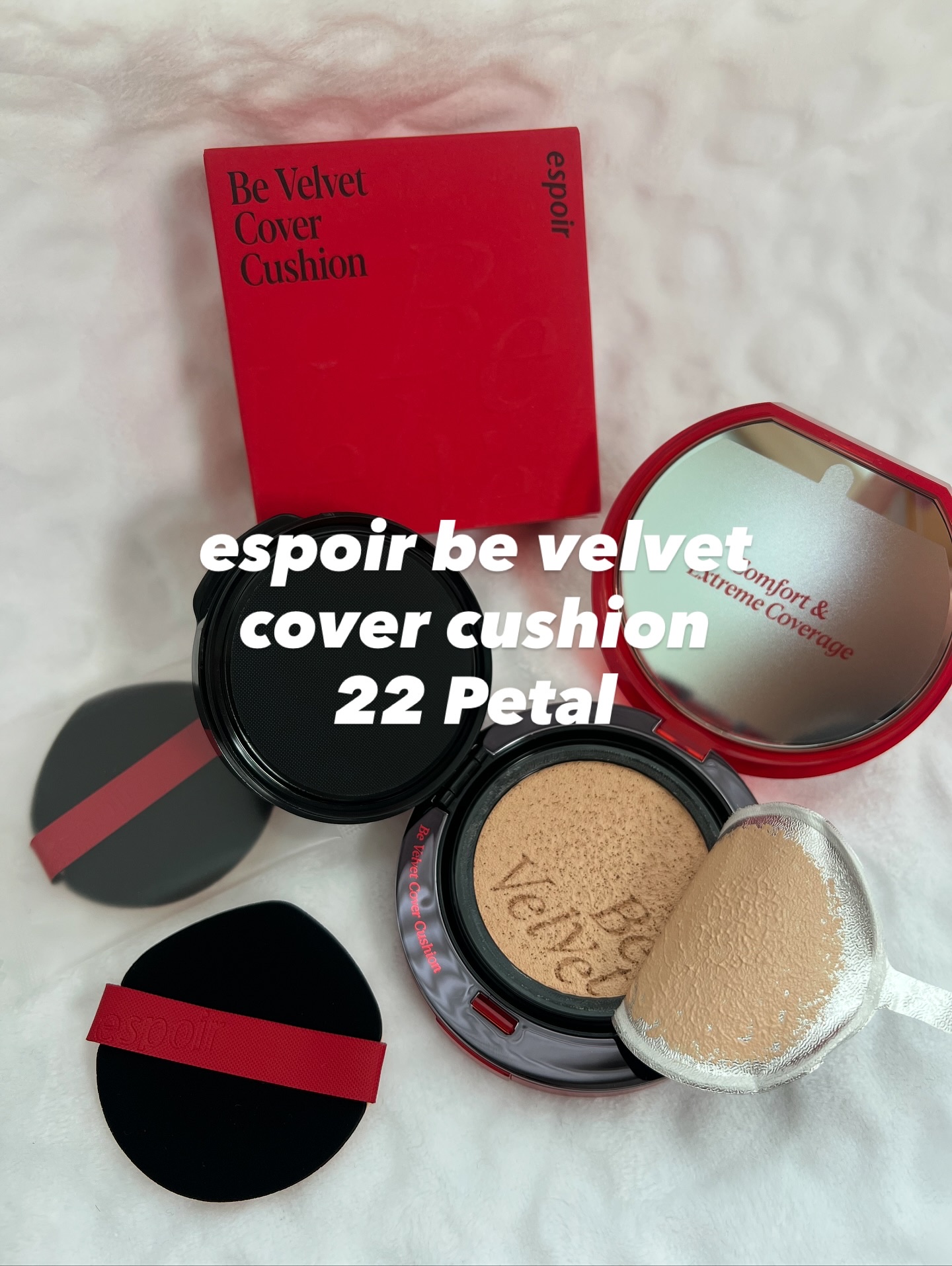 ビーベルベットカバークッション/espoir/クッションファンデーションを使ったクチコミ（1枚目）