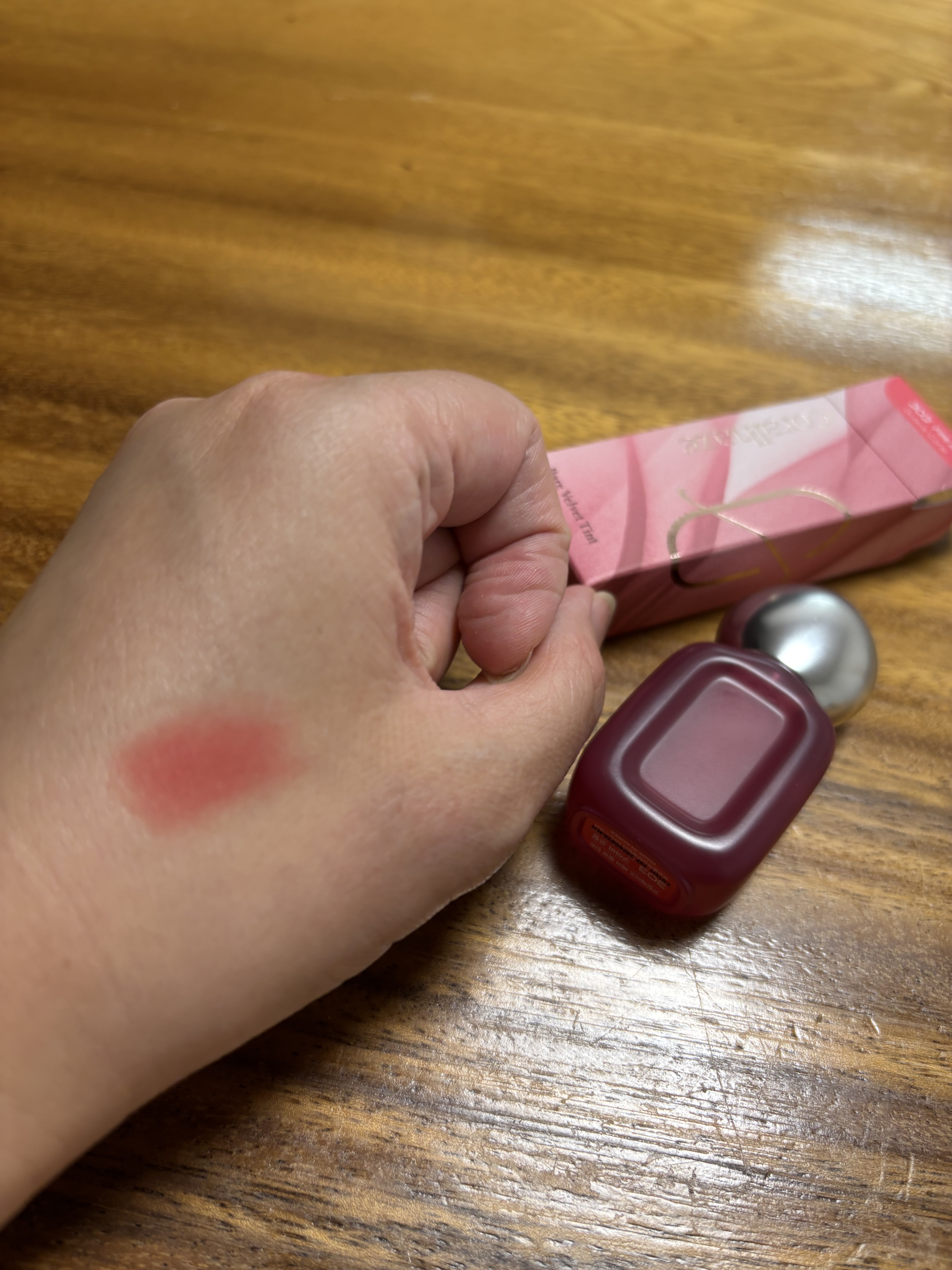 ベア ベルベット ティント/Coralhaze/リップティントを使ったクチコミ（3枚目）