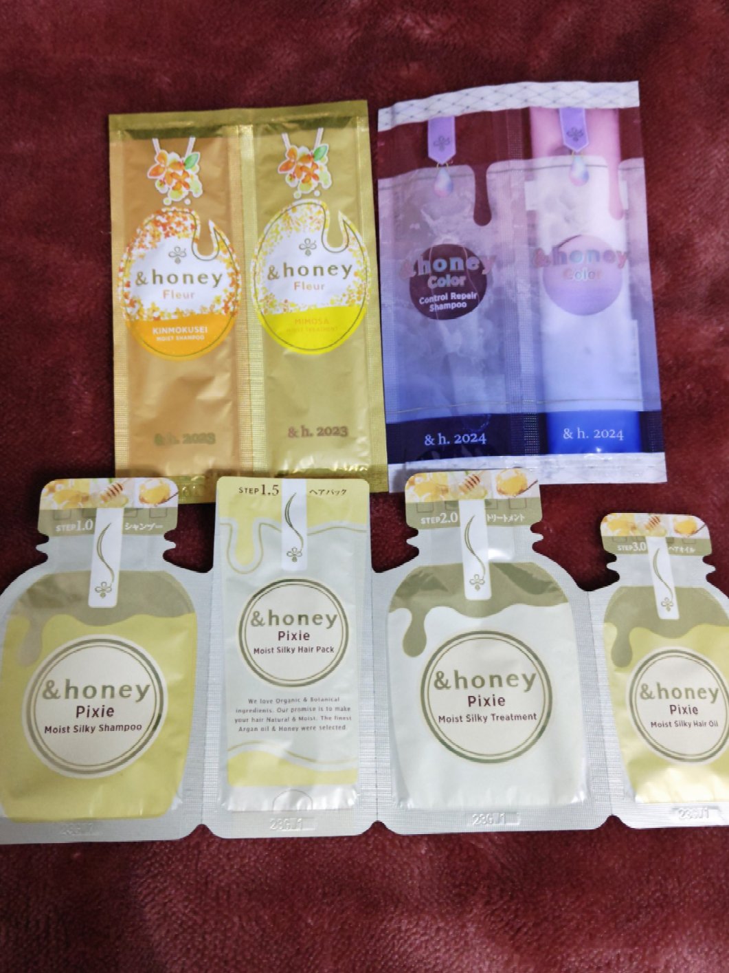 アンドハニー フルール シャンプー1.0 /アンドハニー フルール トリートメント2.0/&honey/市販シャンプーを使ったクチコミ（1枚目）