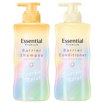 エッセンシャルプレミアム バリアシャンプー・コンディショナー スパークルモイスト/エッセンシャル/市販シャンプーを使ったクチコミ(1枚目)