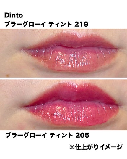 ブラーグロイリップティント/Dinto/リップティントを使ったクチコミ(6枚目)